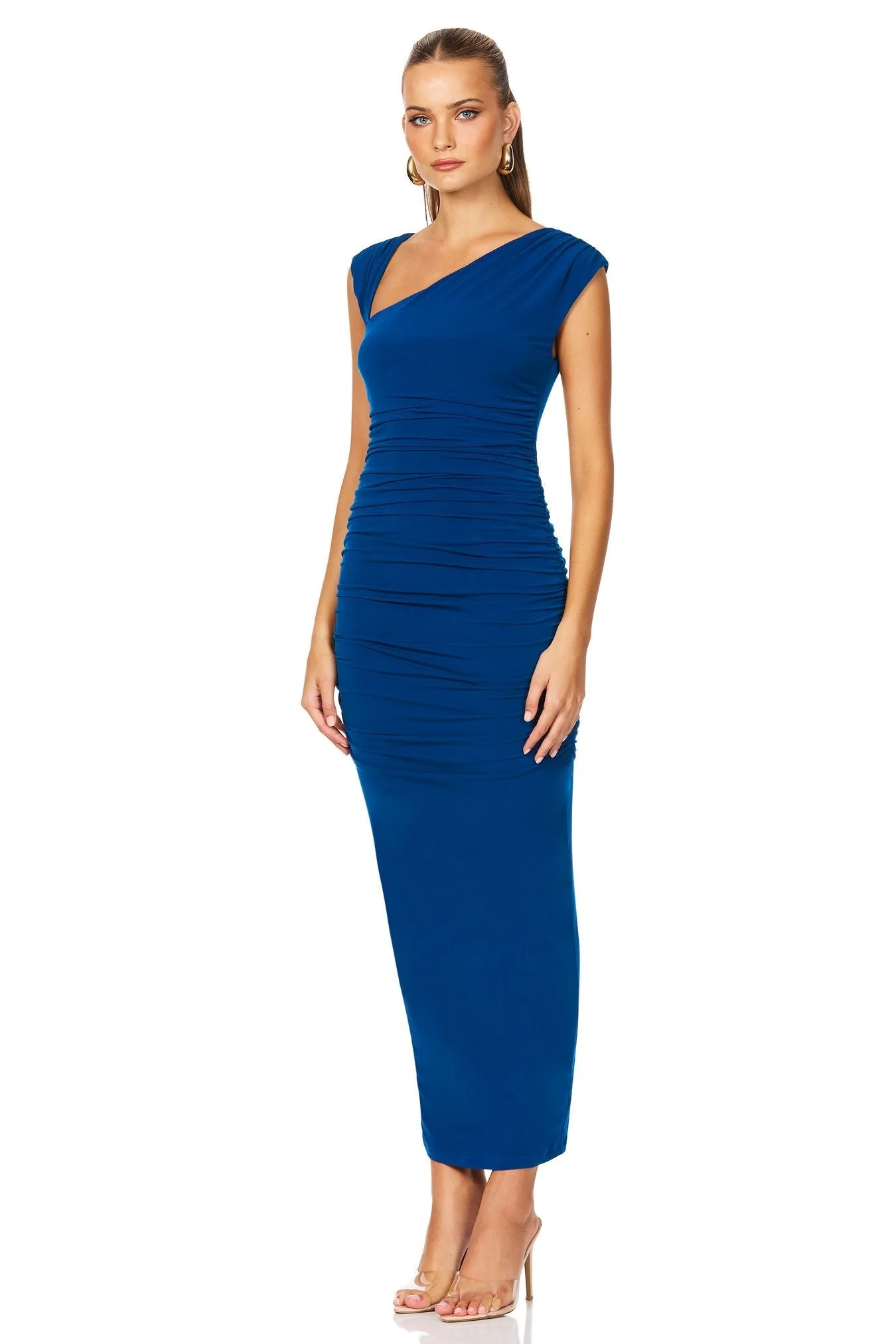 Nookie Dakota Midi Dress - Blue - Image 3