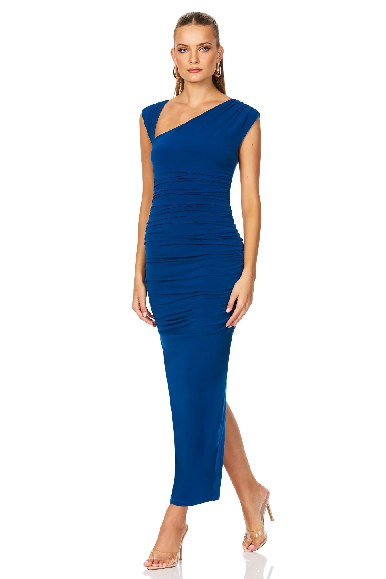 Nookie Dakota Midi Dress - Blue - Image 4