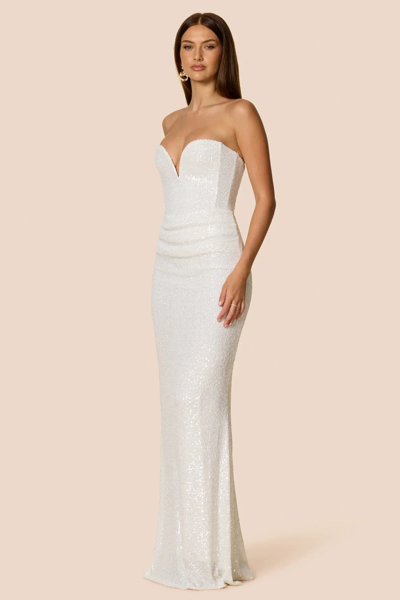 Nookie Dante Maxi Dress - Crystal - Image 3