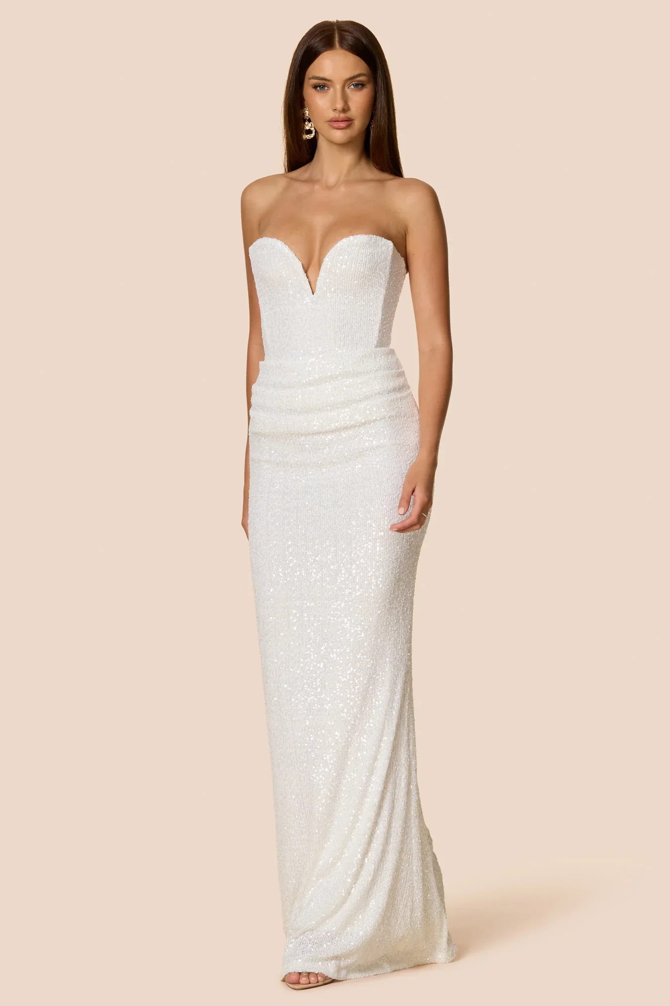 Nookie Dante Maxi Dress - Crystal - Image 4