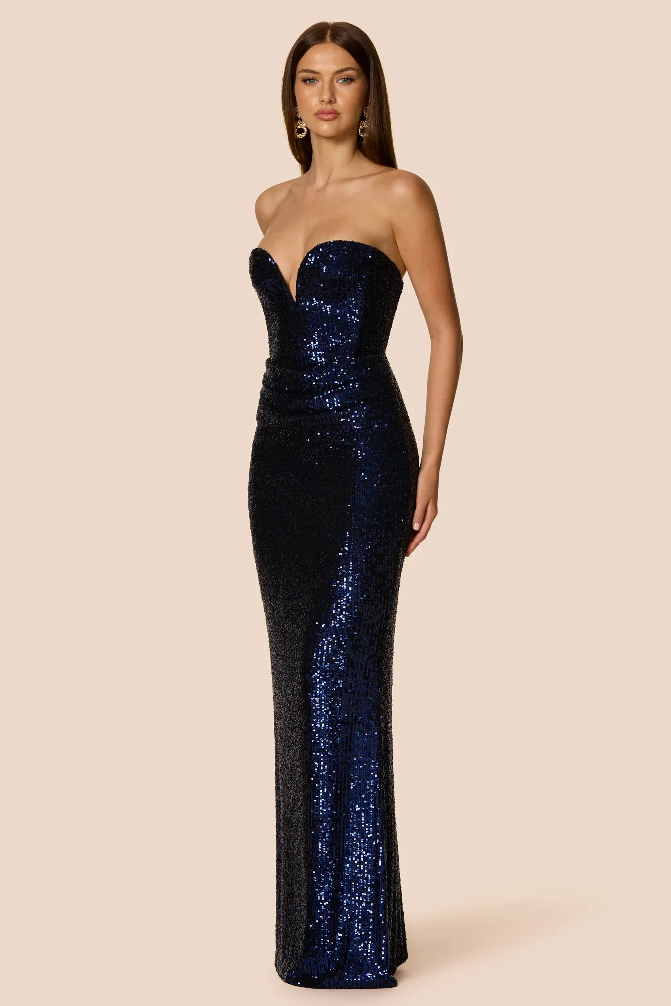 Nookie Dante Maxi Dress - Sapphire - Image 4
