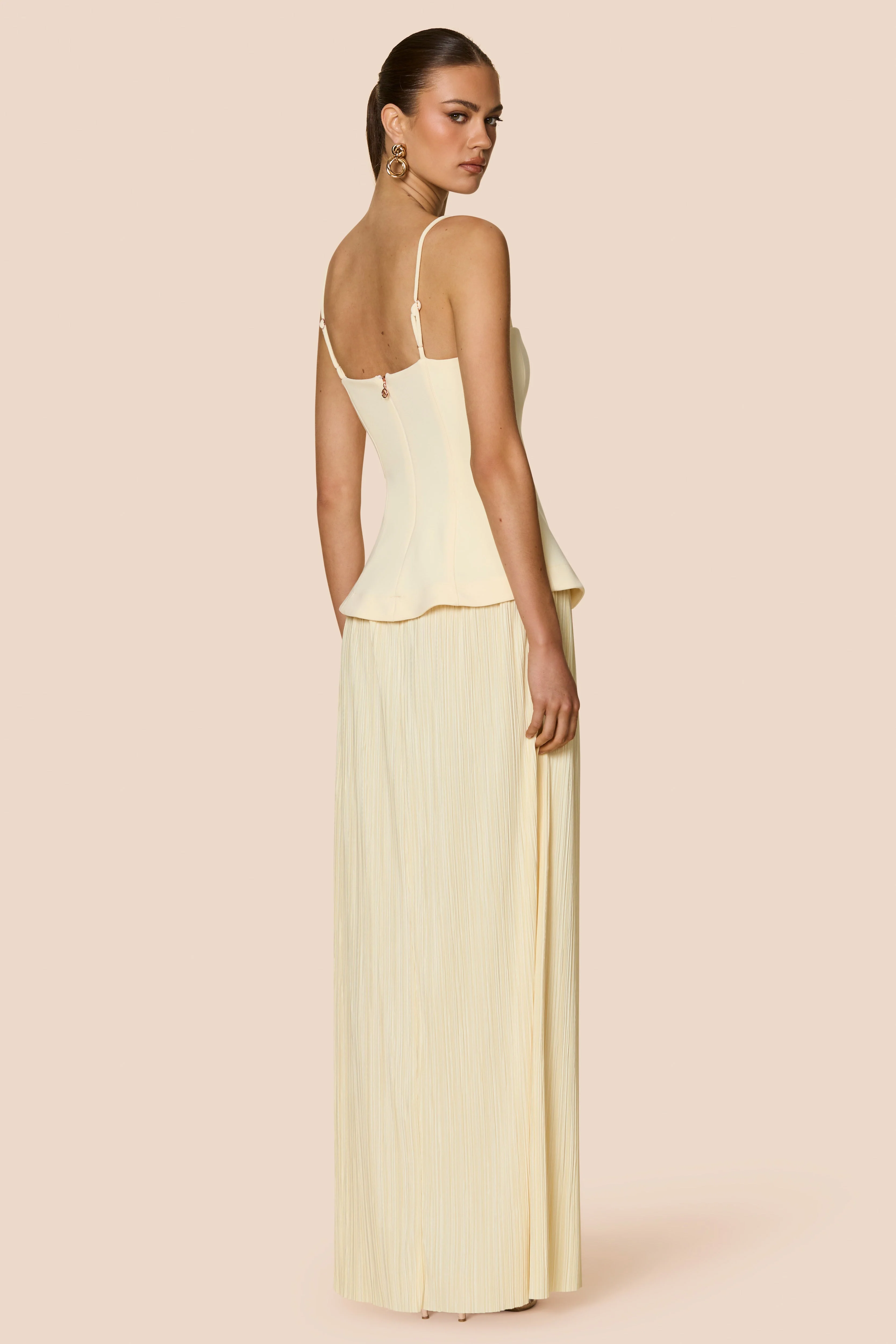 Nookie Darling Maxi Dress - Lemon - Image 2