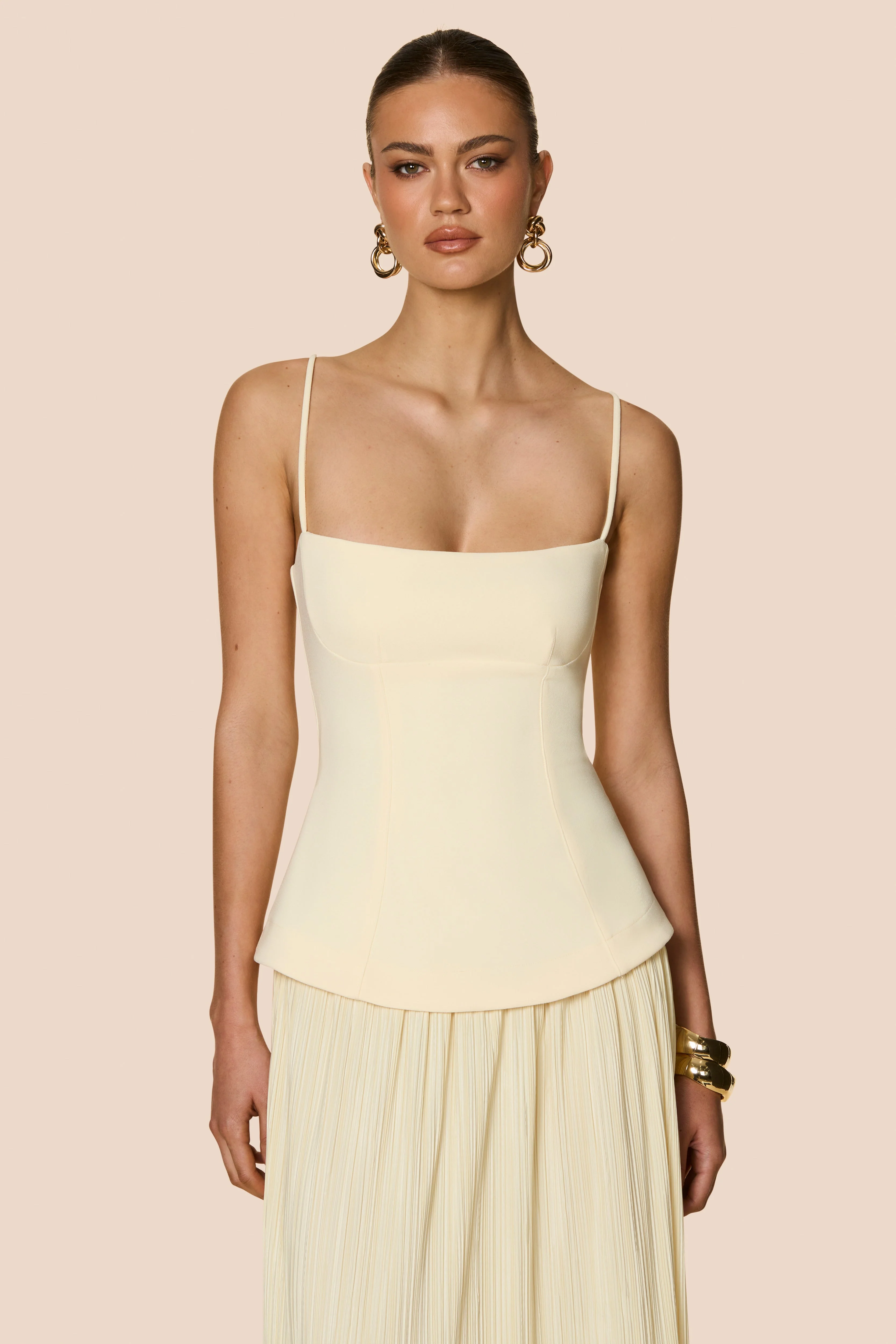 Nookie Darling Maxi Dress - Lemon - Image 4