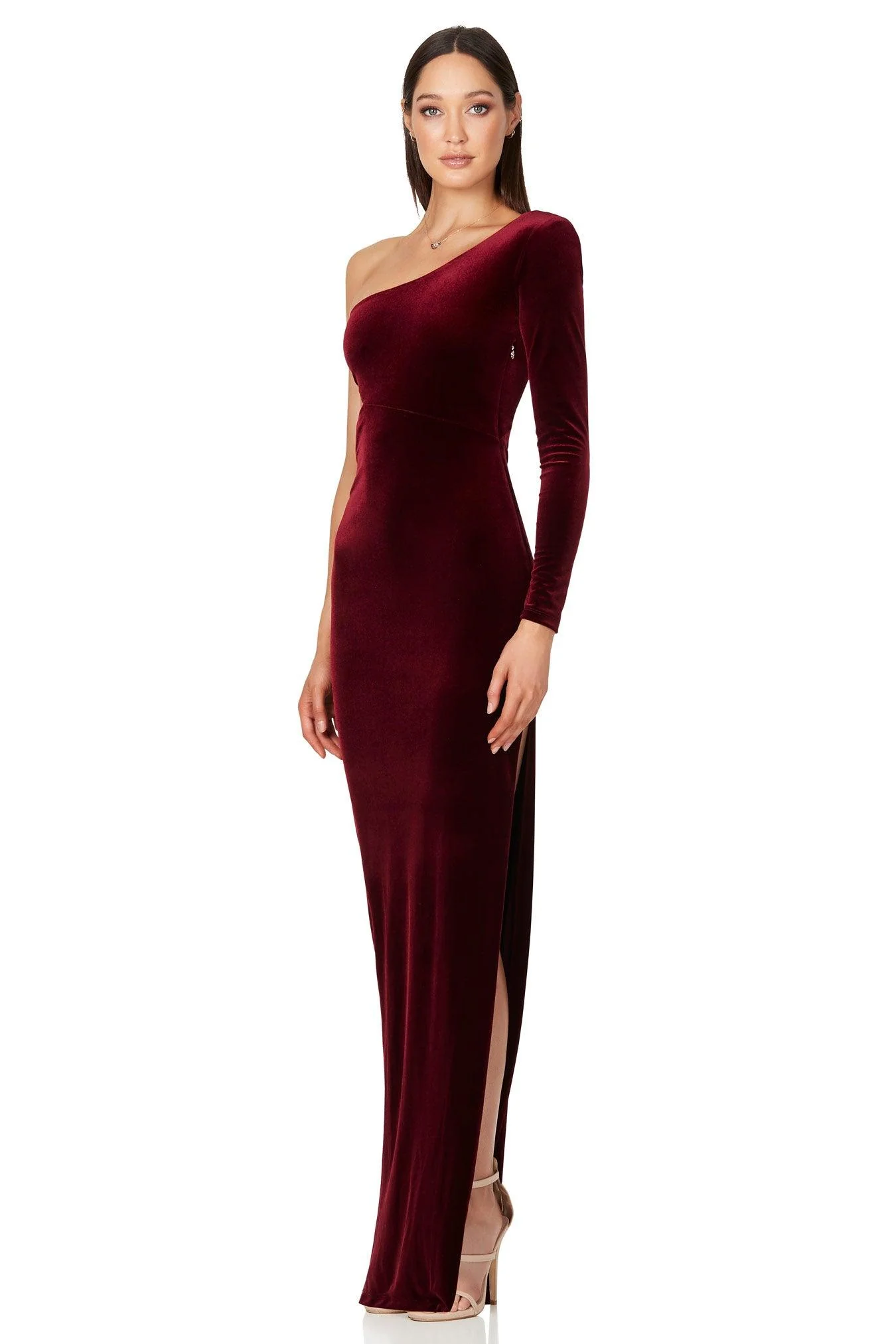 Nookie Dejavu Gown - Wine - Image 3