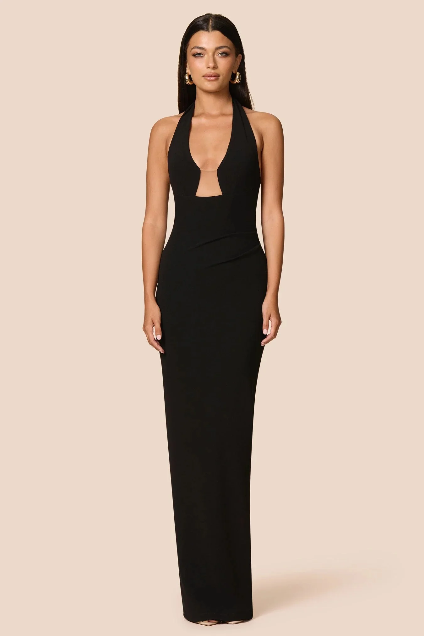 Nookie Demi Gown - Black - Image 3