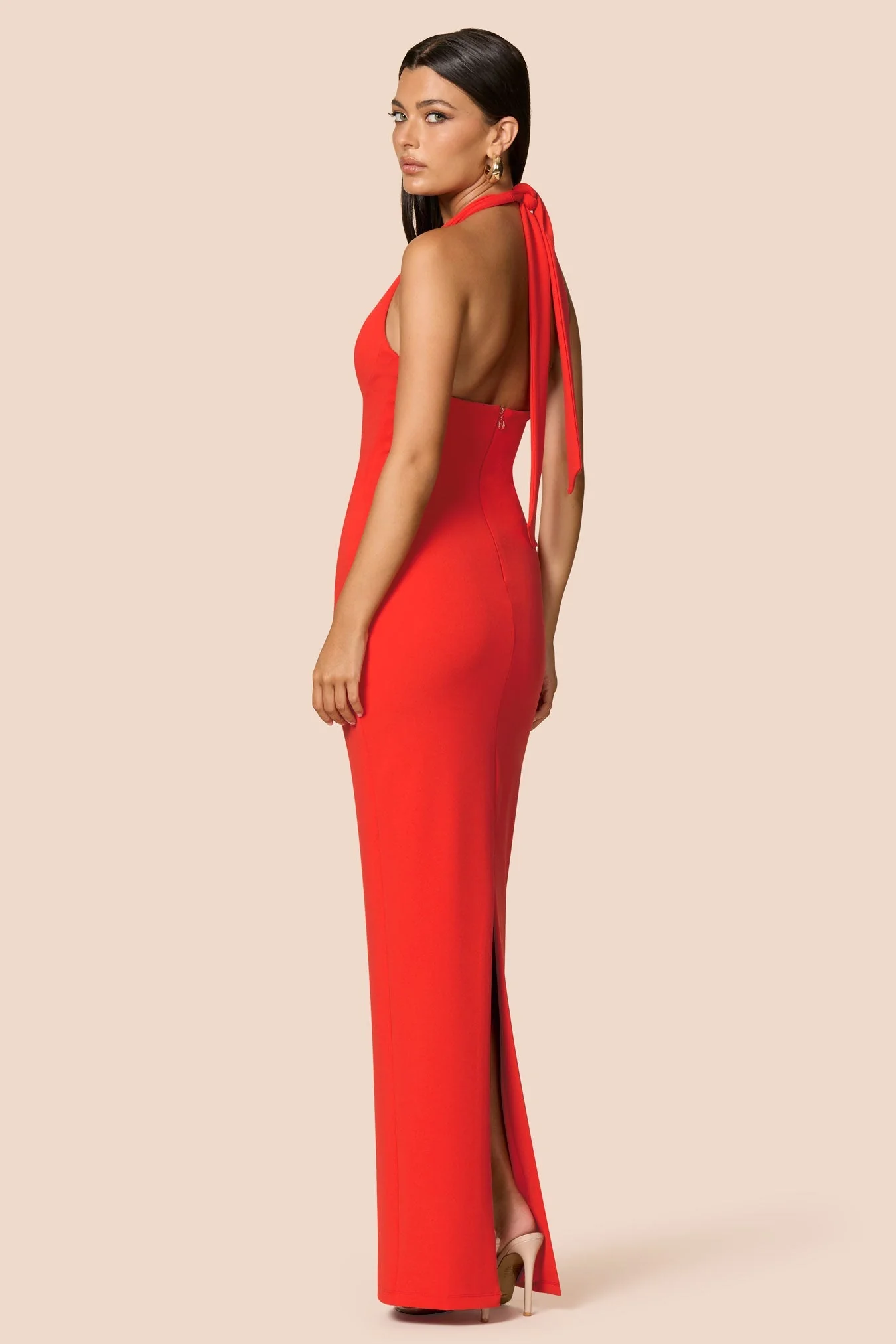 Nookie Demi Gown - Cherry - Image 4