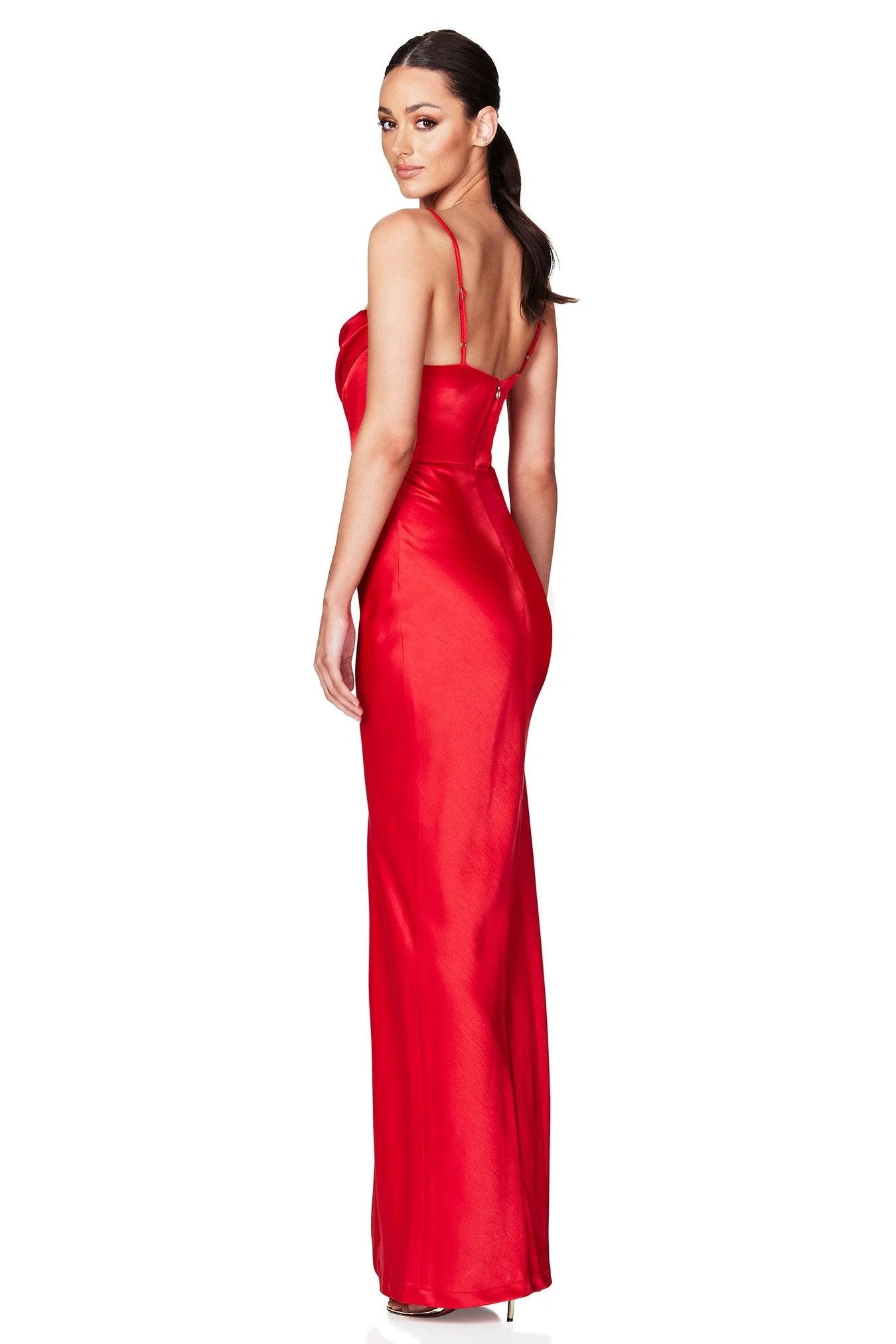Nookie Dream Draped Gown - Fire - Image 2