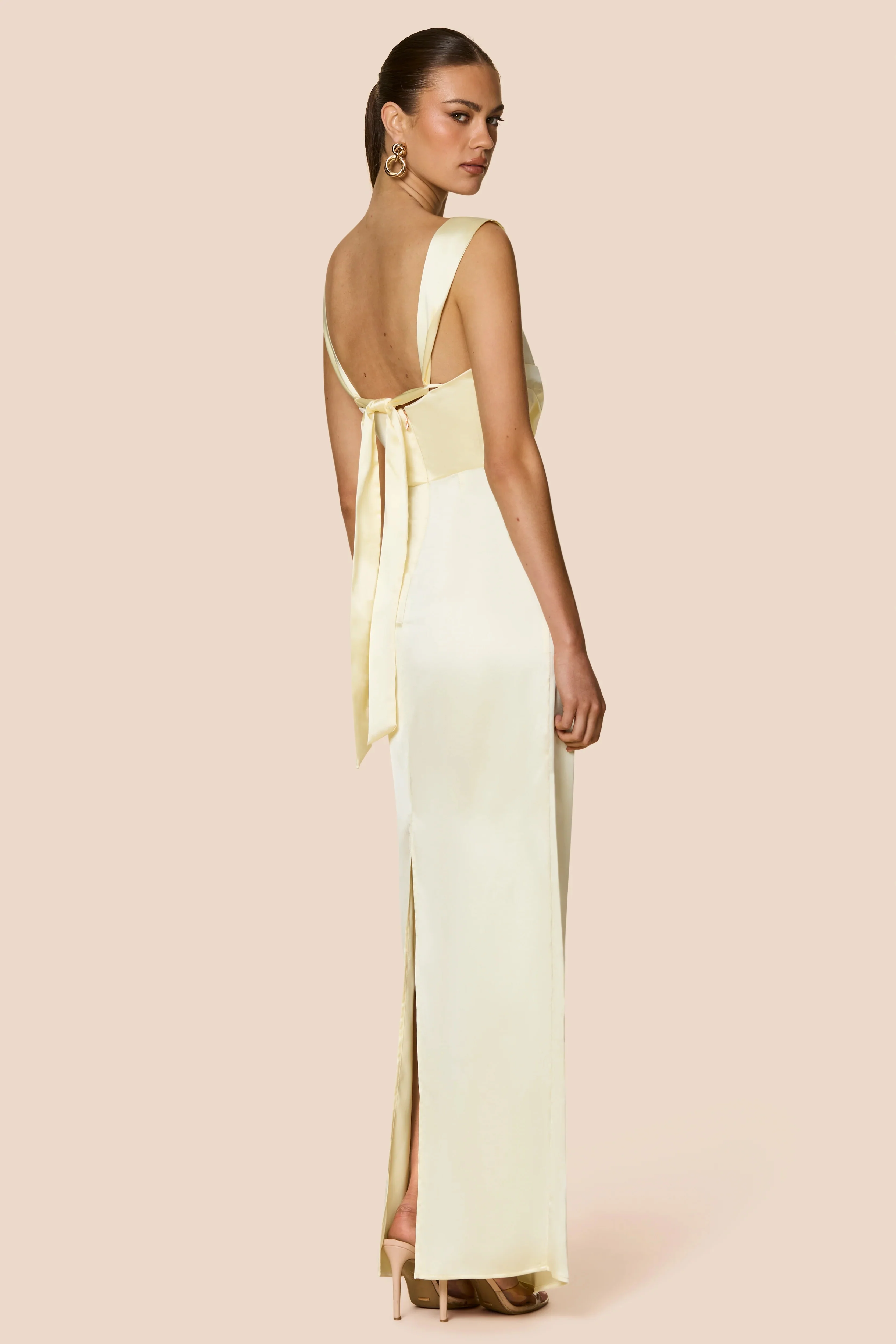 Nookie Dream Gown - Lemon - Image 2