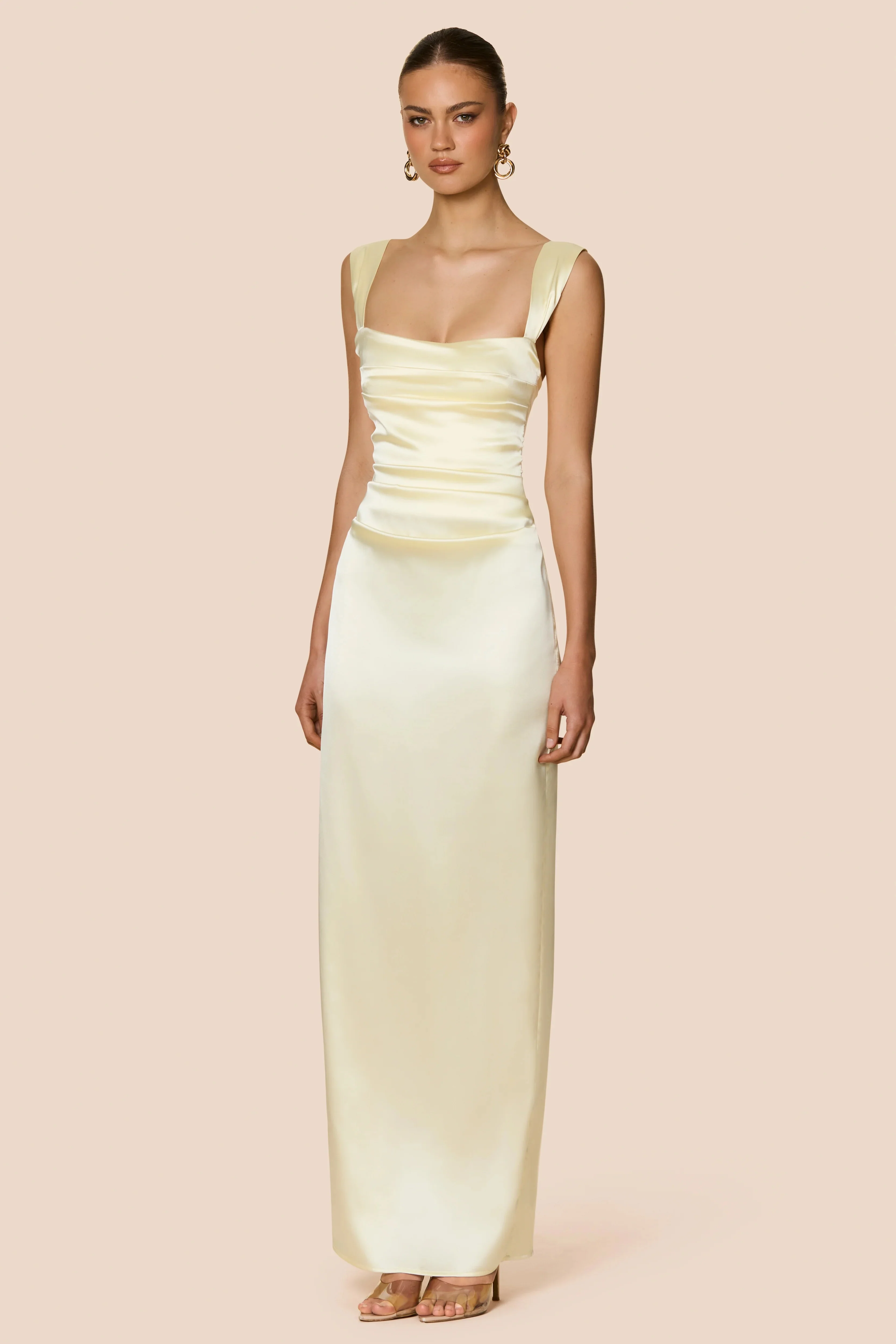Nookie Dream Gown - Lemon - Image 3