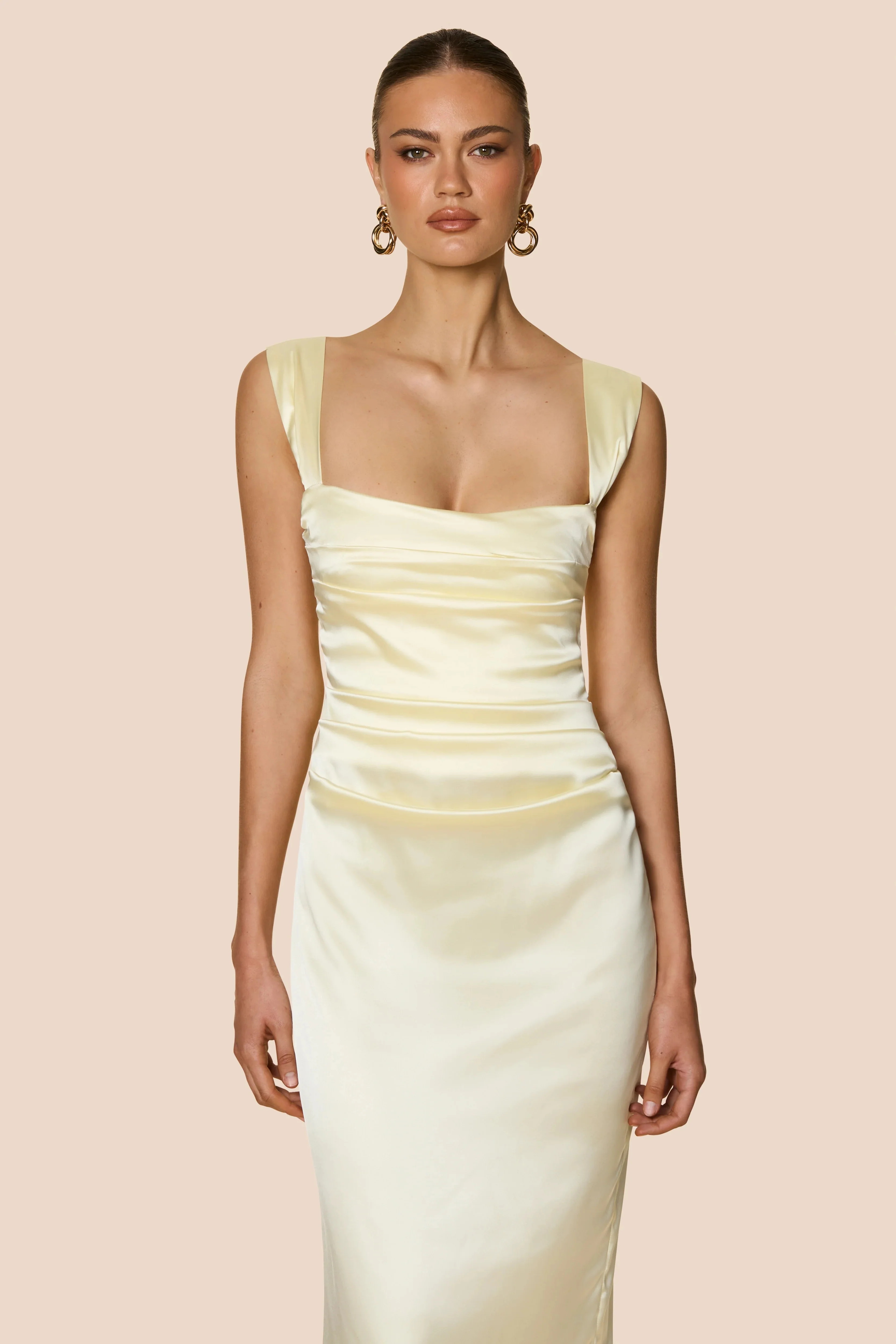 Nookie Dream Gown - Lemon - Image 4