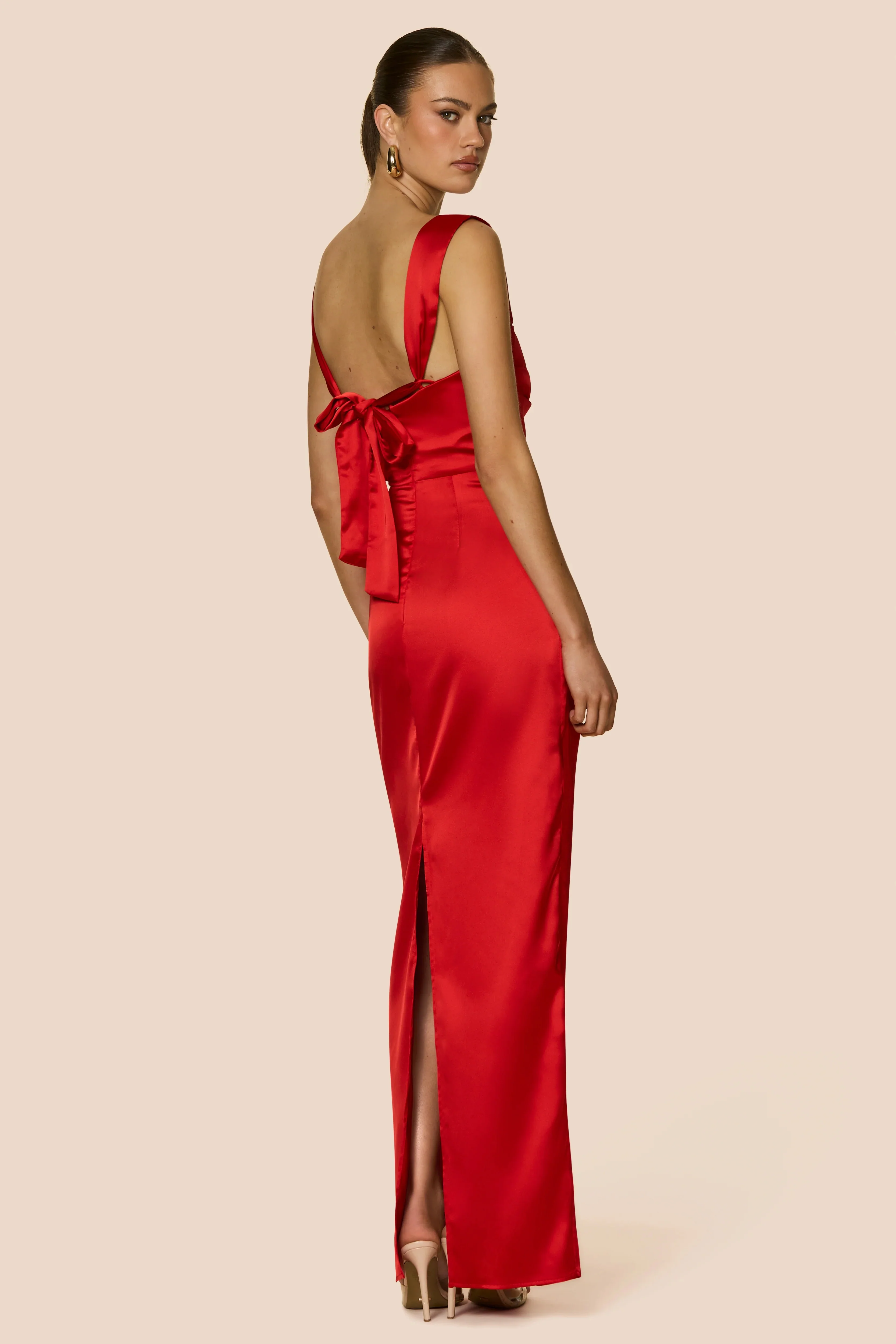 Nookie Dream Gown - Red - Image 2