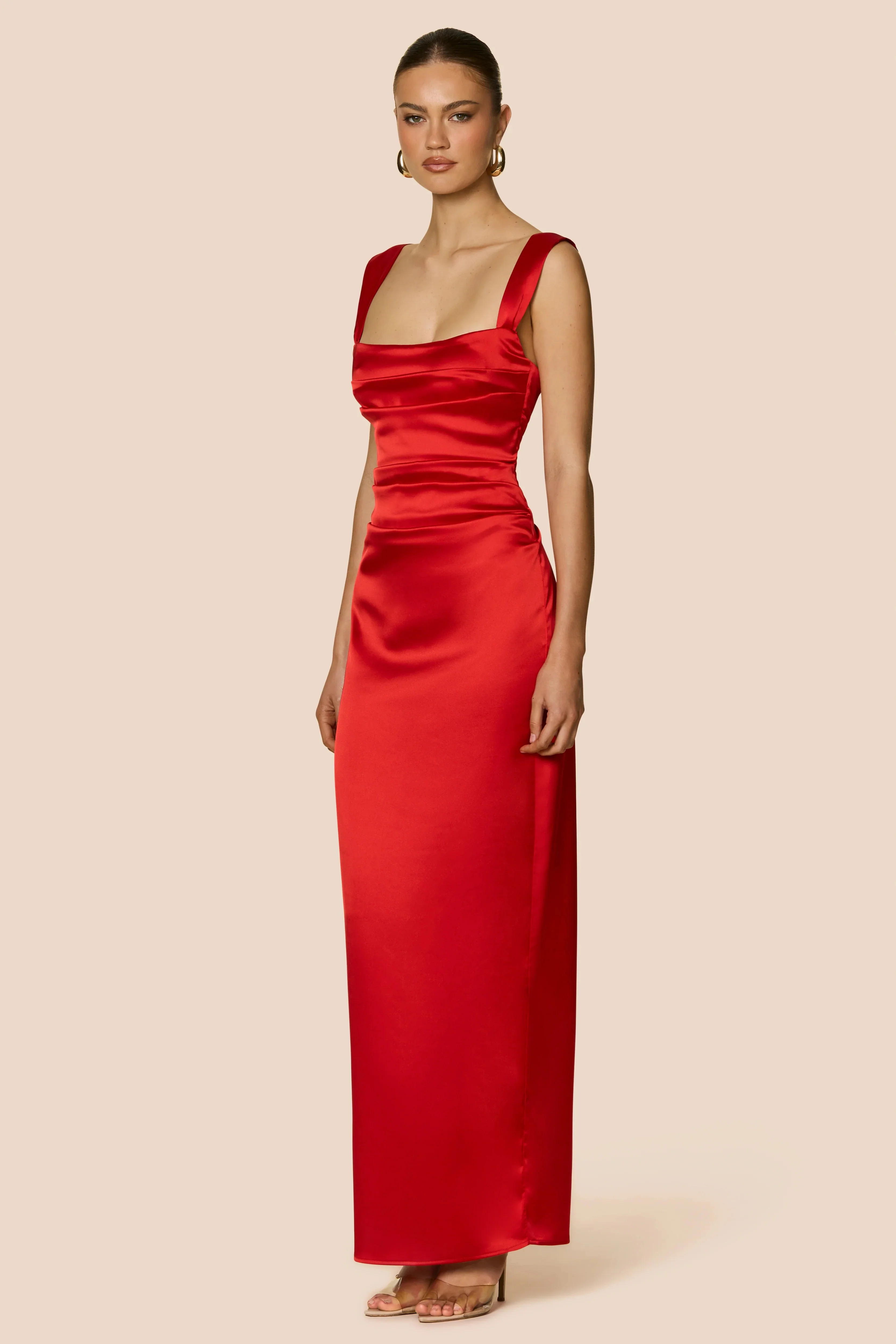 Nookie Dream Gown - Red - Image 3