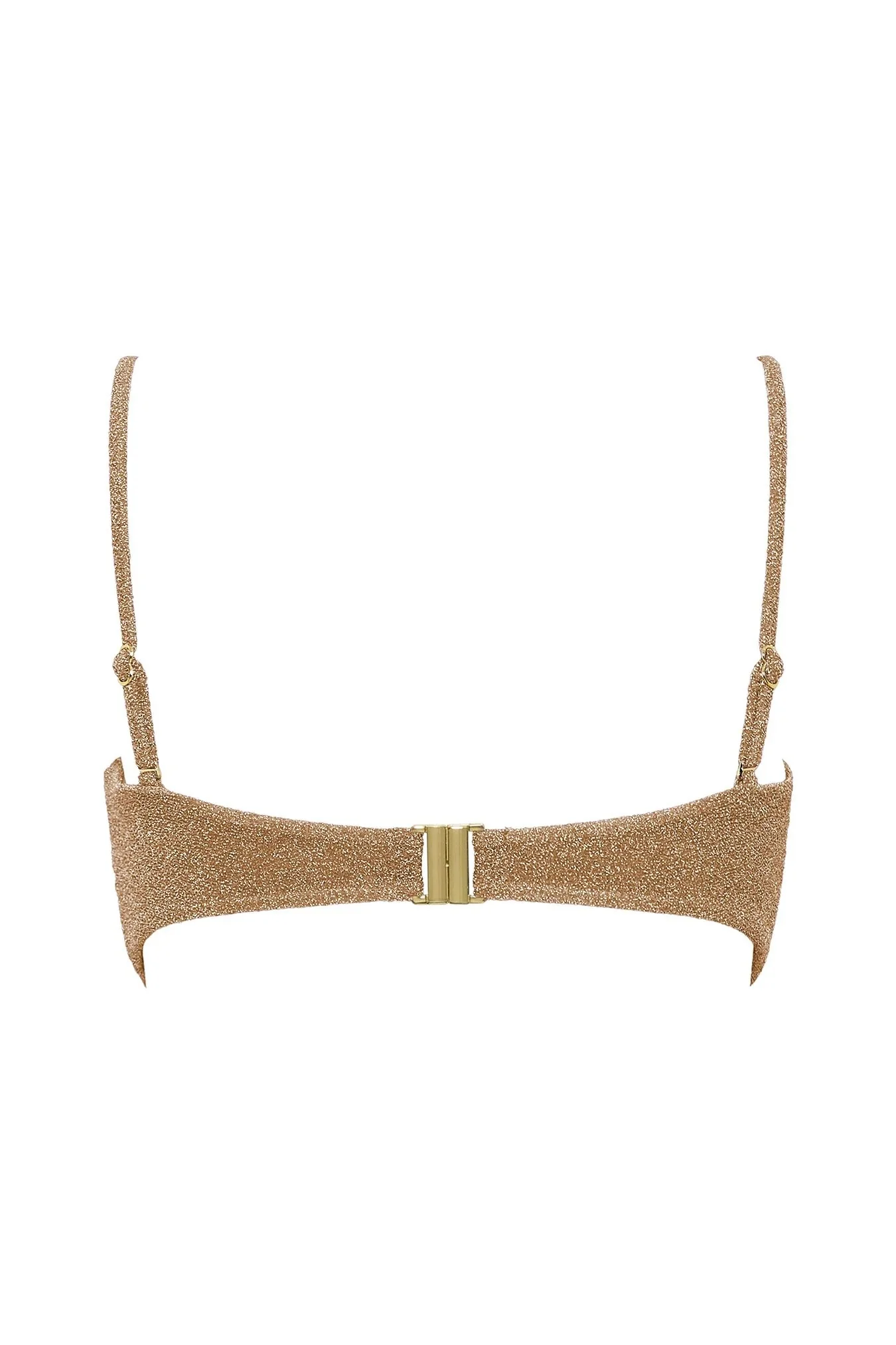 Nookie Dynasty Bandeau Bra - Gold - Image 4