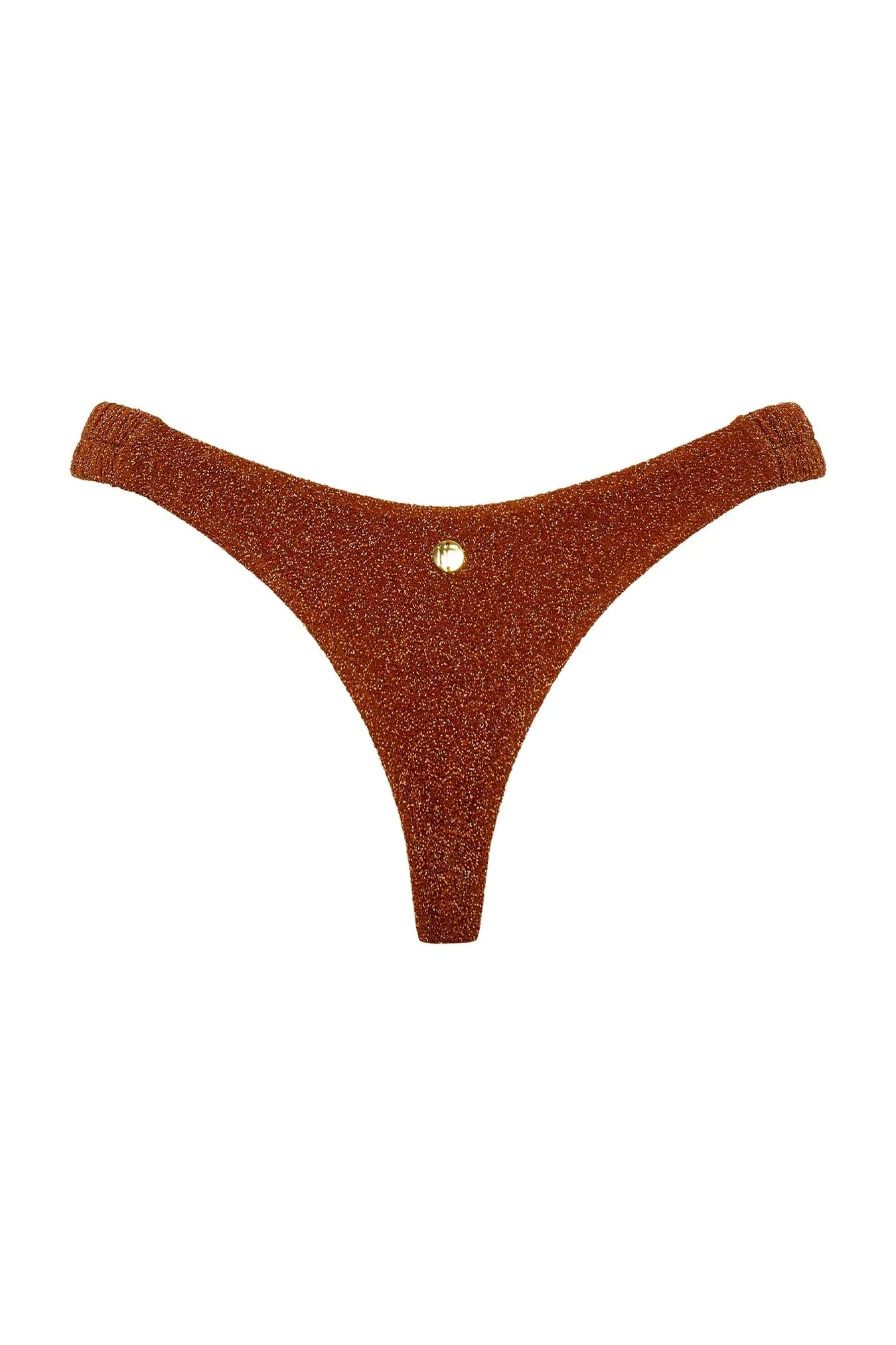Nookie Dynasty Scrunchie Thong - Rust - Image 3