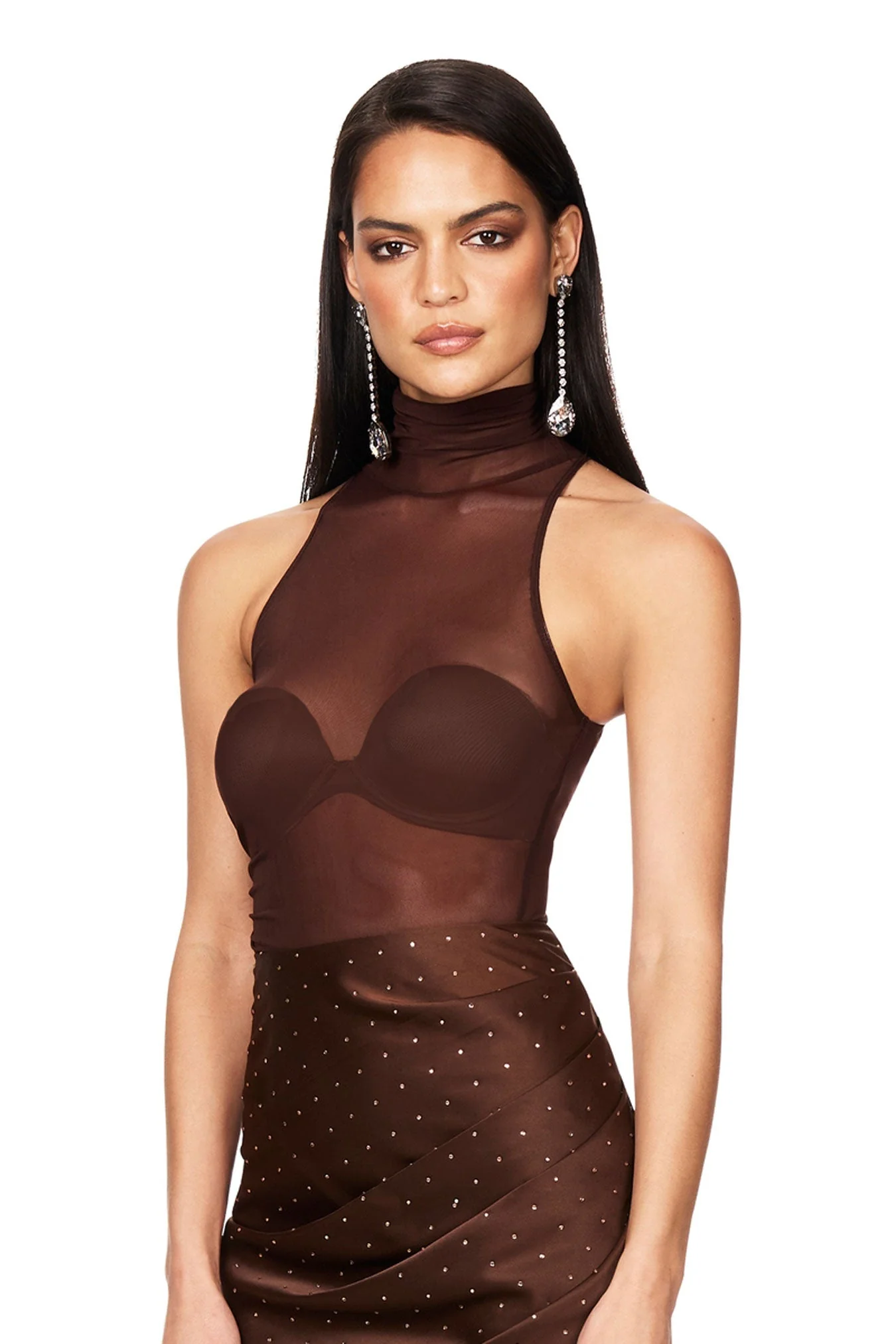 Nookie Eclipse Bodysuit - Cocoa - Image 4