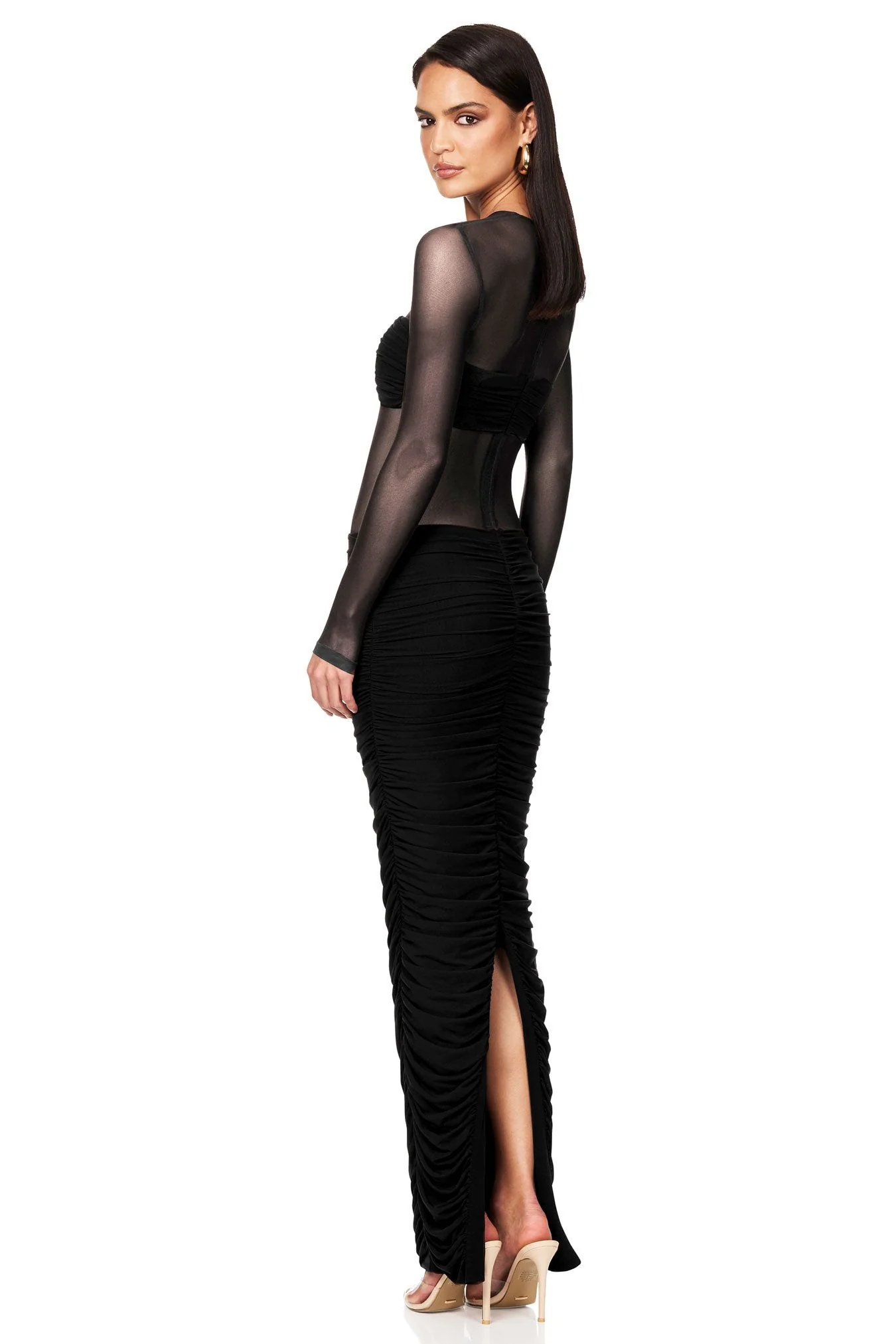 Nookie Eclipse Gown - Black - Image 2