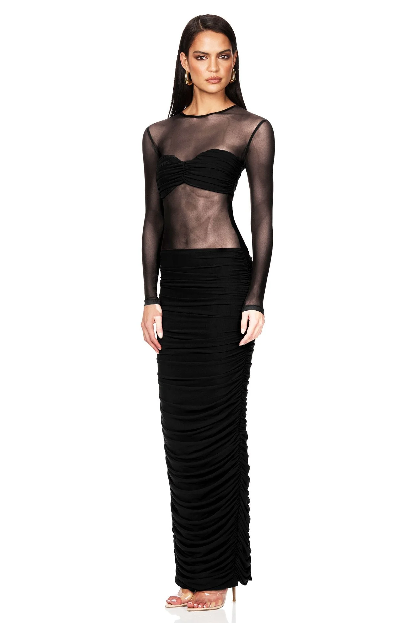 Nookie Eclipse Gown - Black - Image 3