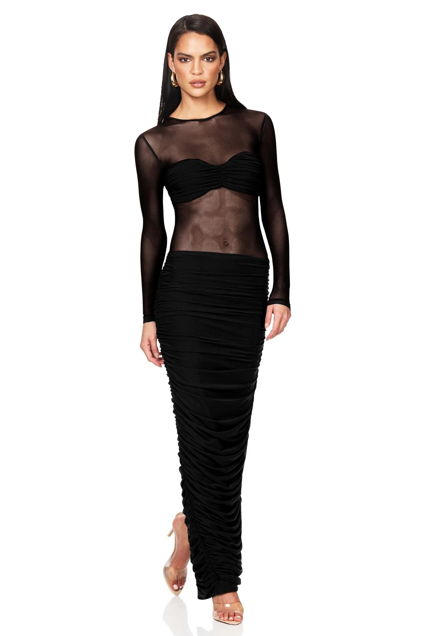 Nookie Eclipse Gown - Black - Image 4