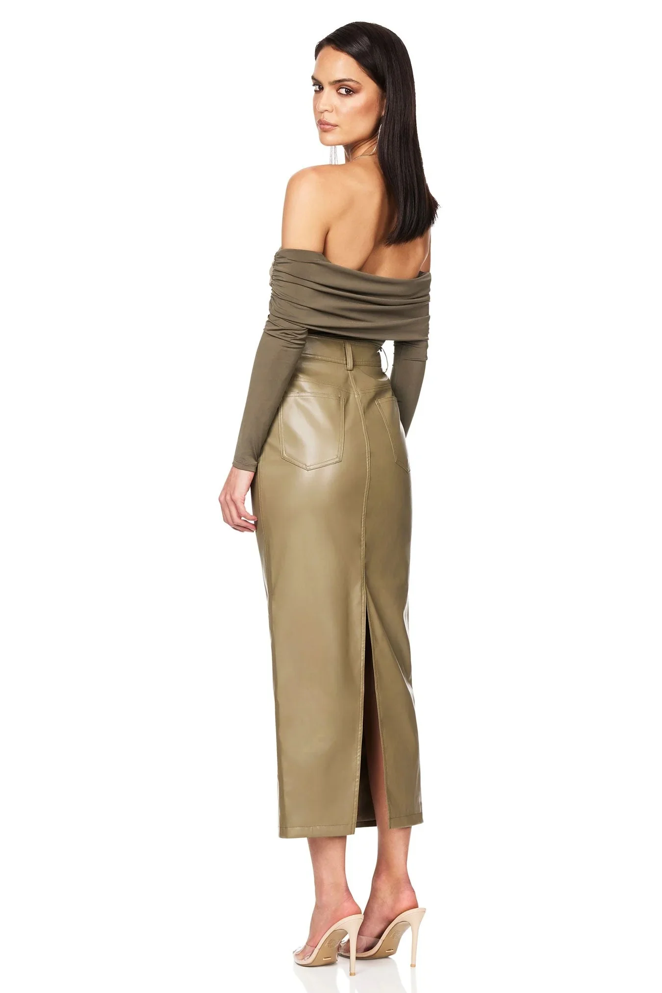 Nookie Element Bodysuit - Khaki - Image 6