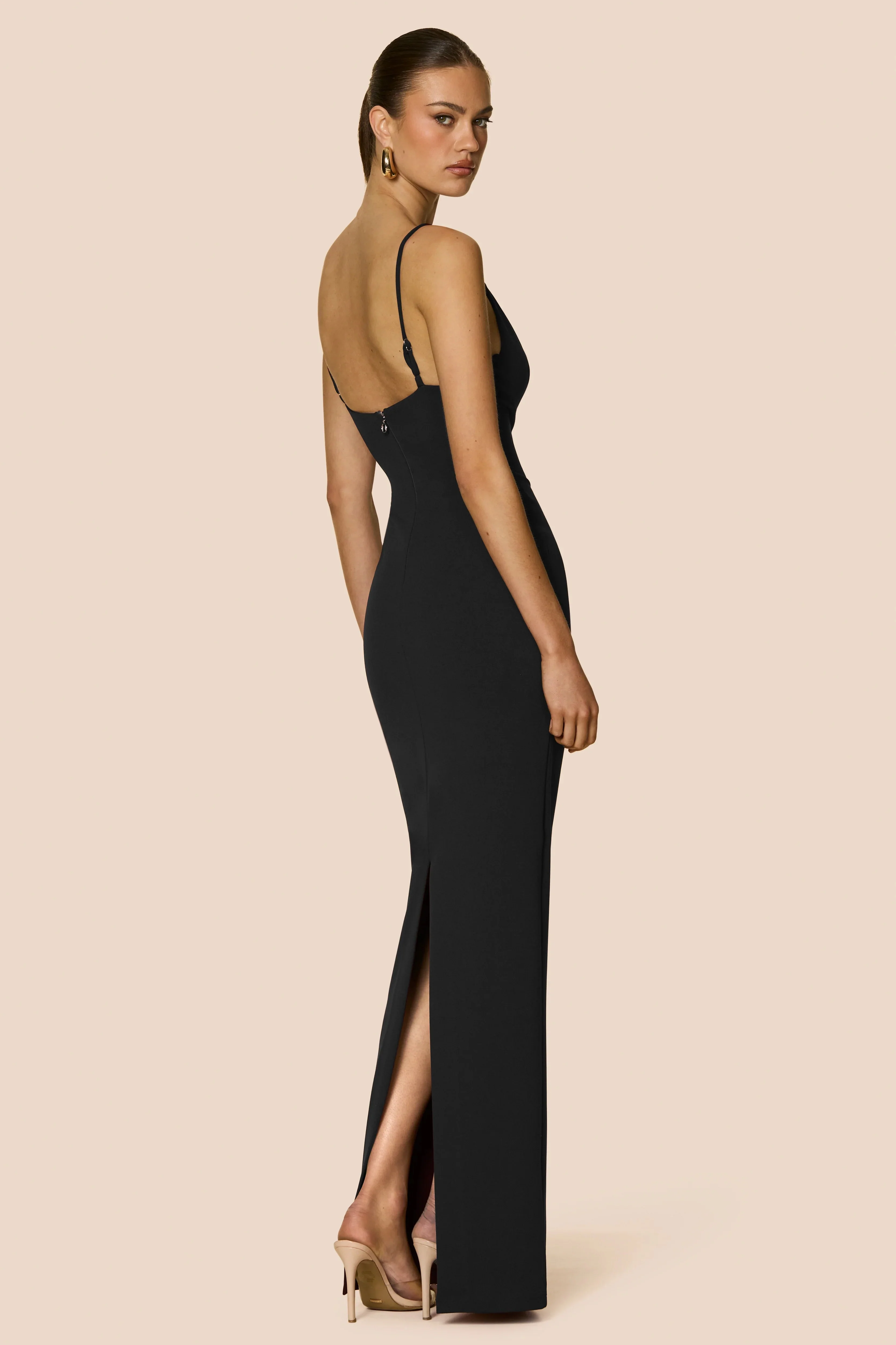 Nookie Elle Gown -  Black - Image 2
