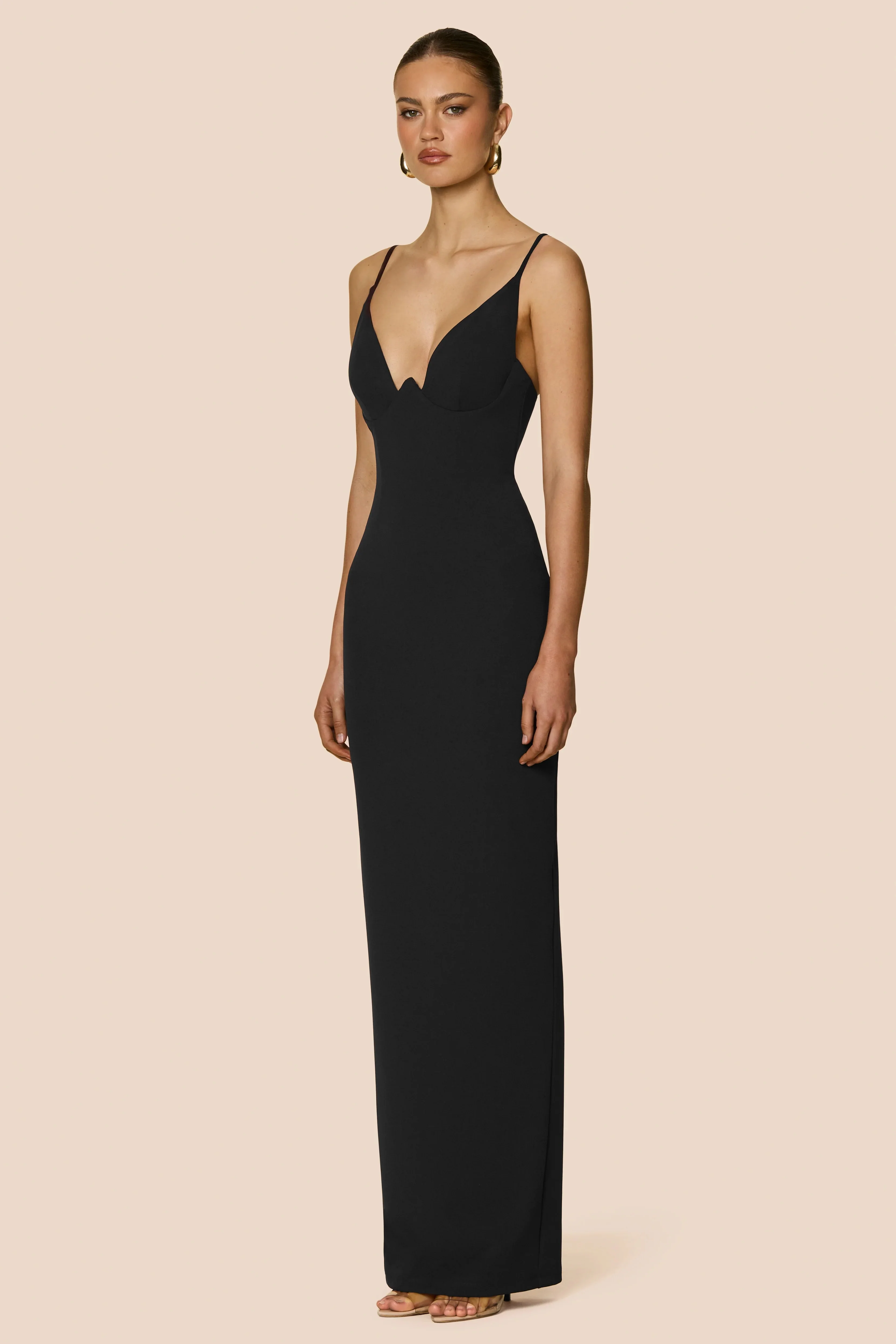 Nookie Elle Gown -  Black - Image 3