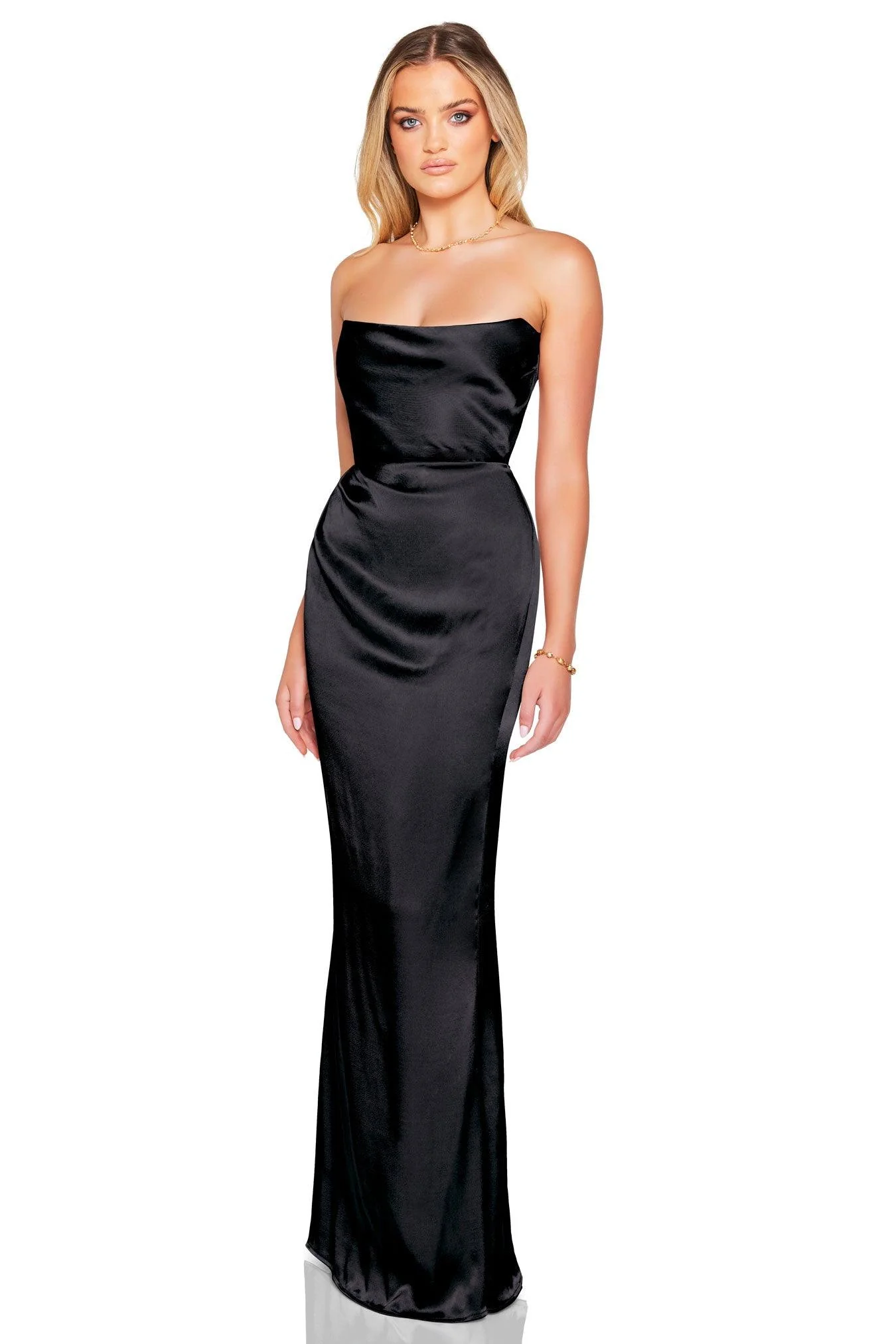Nookie Emelie Strapless Gown - Black - Image 3