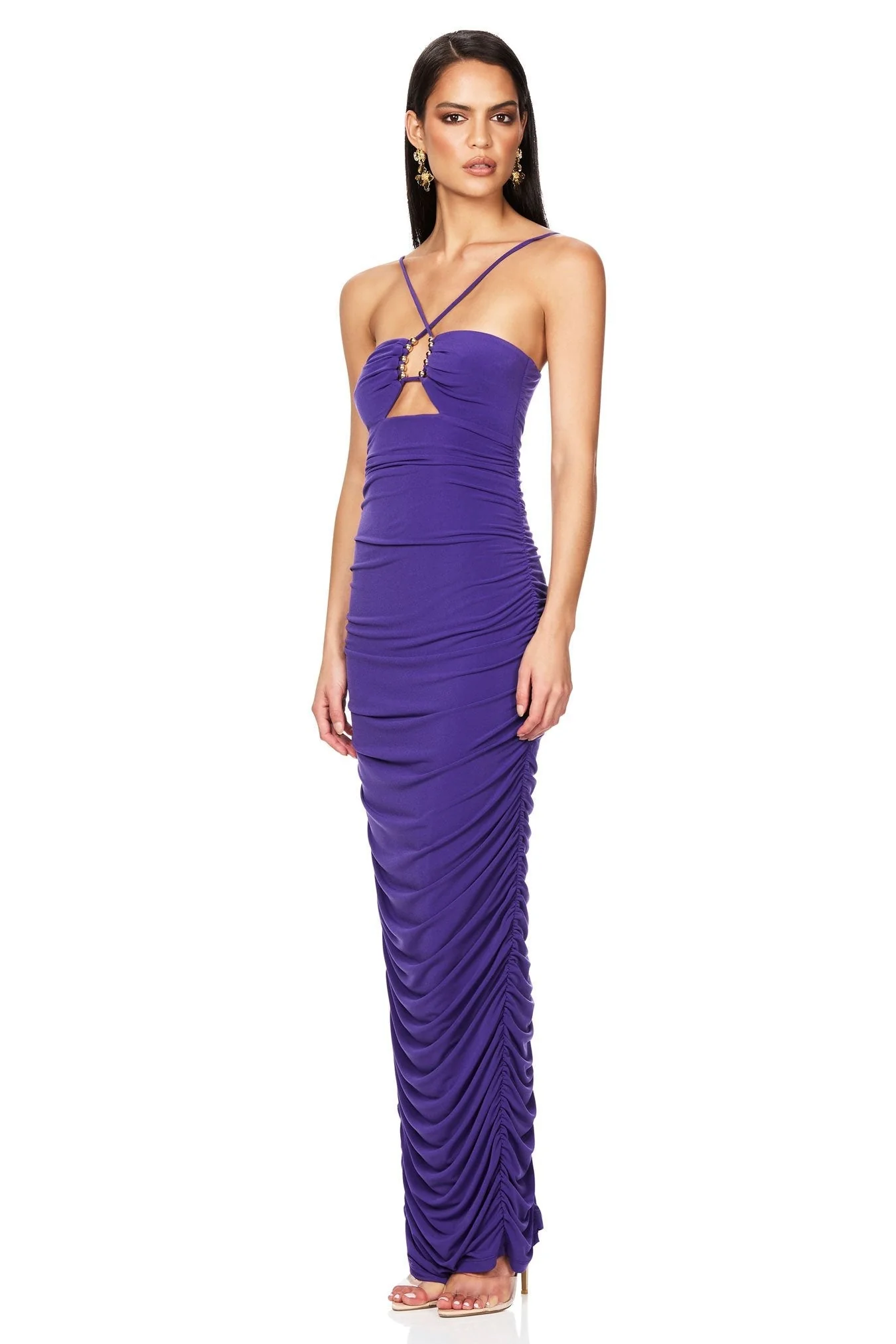 Nookie Empire Maxi Dress - Purple - Image 9
