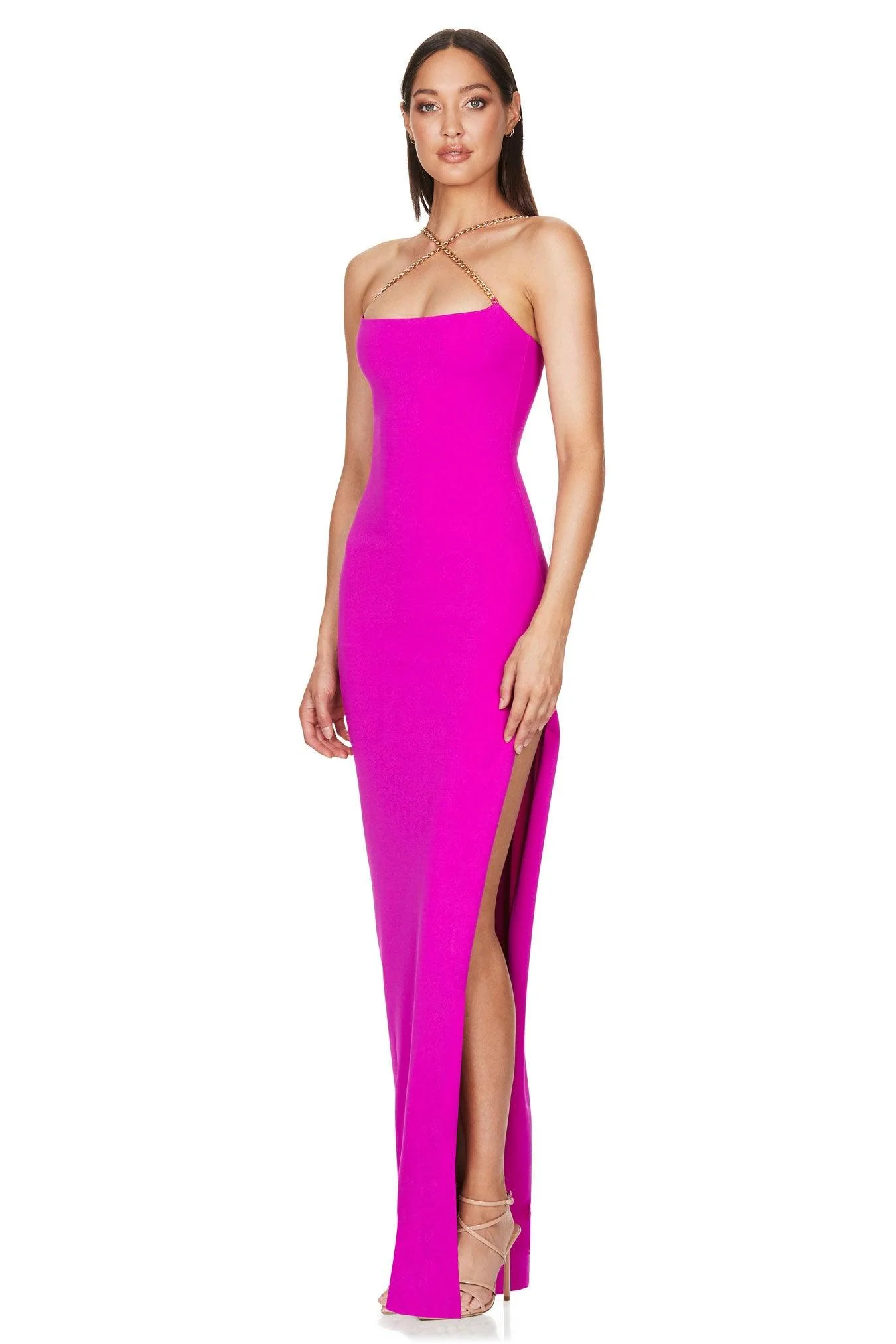 Nookie Estella Gown - Bright Fuchsia - Image 3