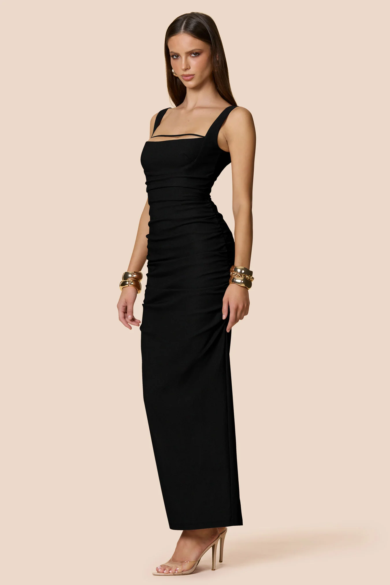 Nookie Eva Maxi Dress - Black - Image 3