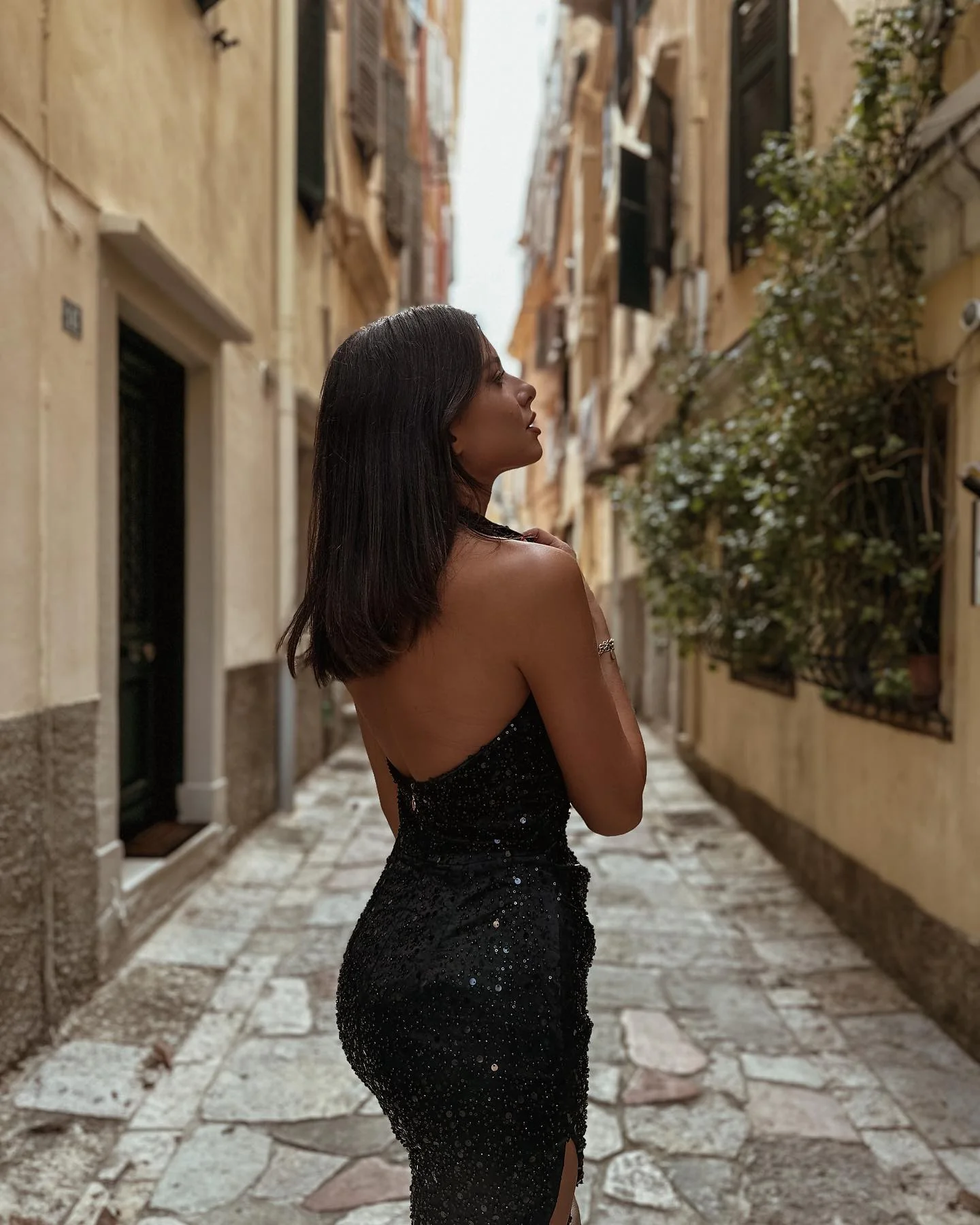 Nookie Gala Halter Gown - Black - Image 8