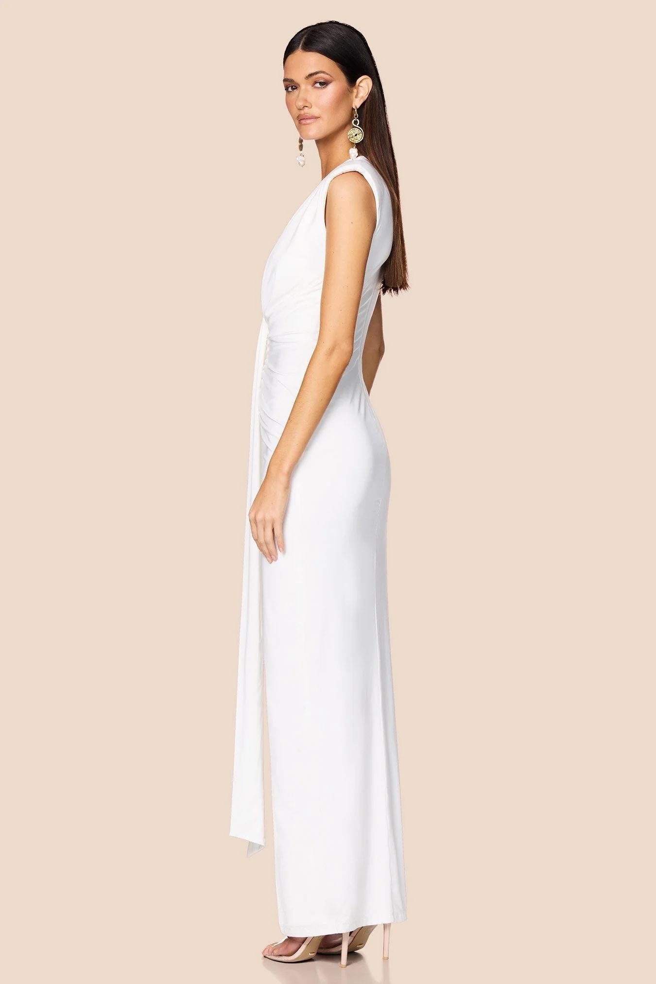 Nookie Giselle Maxi Dress - Ivory - Image 2