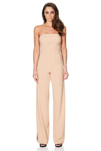 Nookie Glamour Jumpsuit - Camel - Image 2