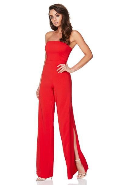 Nookie Glamour Jumpsuit - Cherry - Image 2