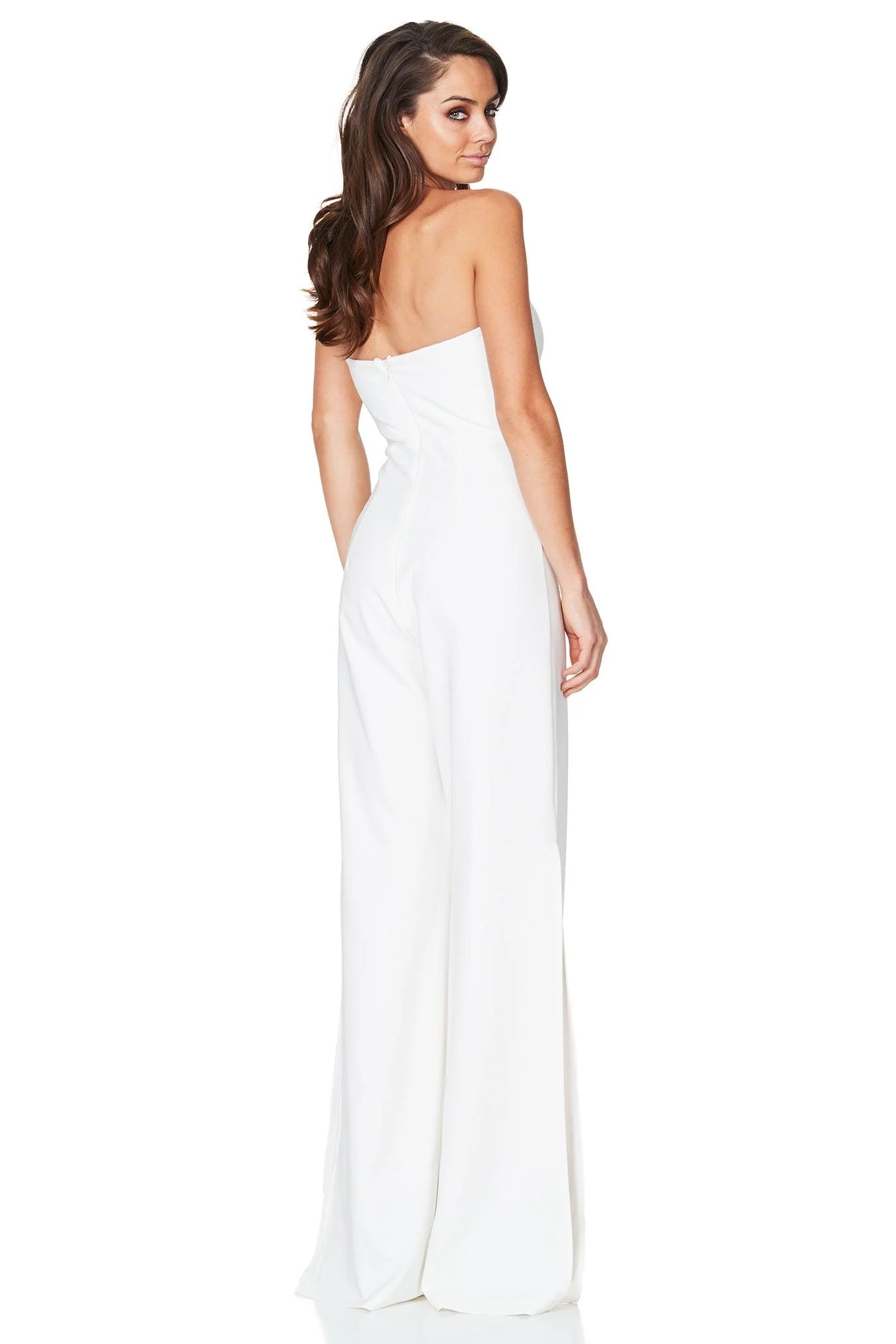 Nookie Glamour Jumpsuit - Ivory - Image 3