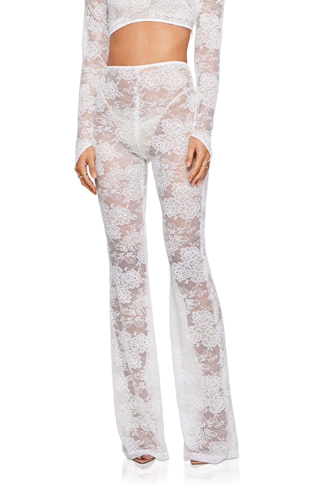 Nookie Heaven Pants - White - Image 3