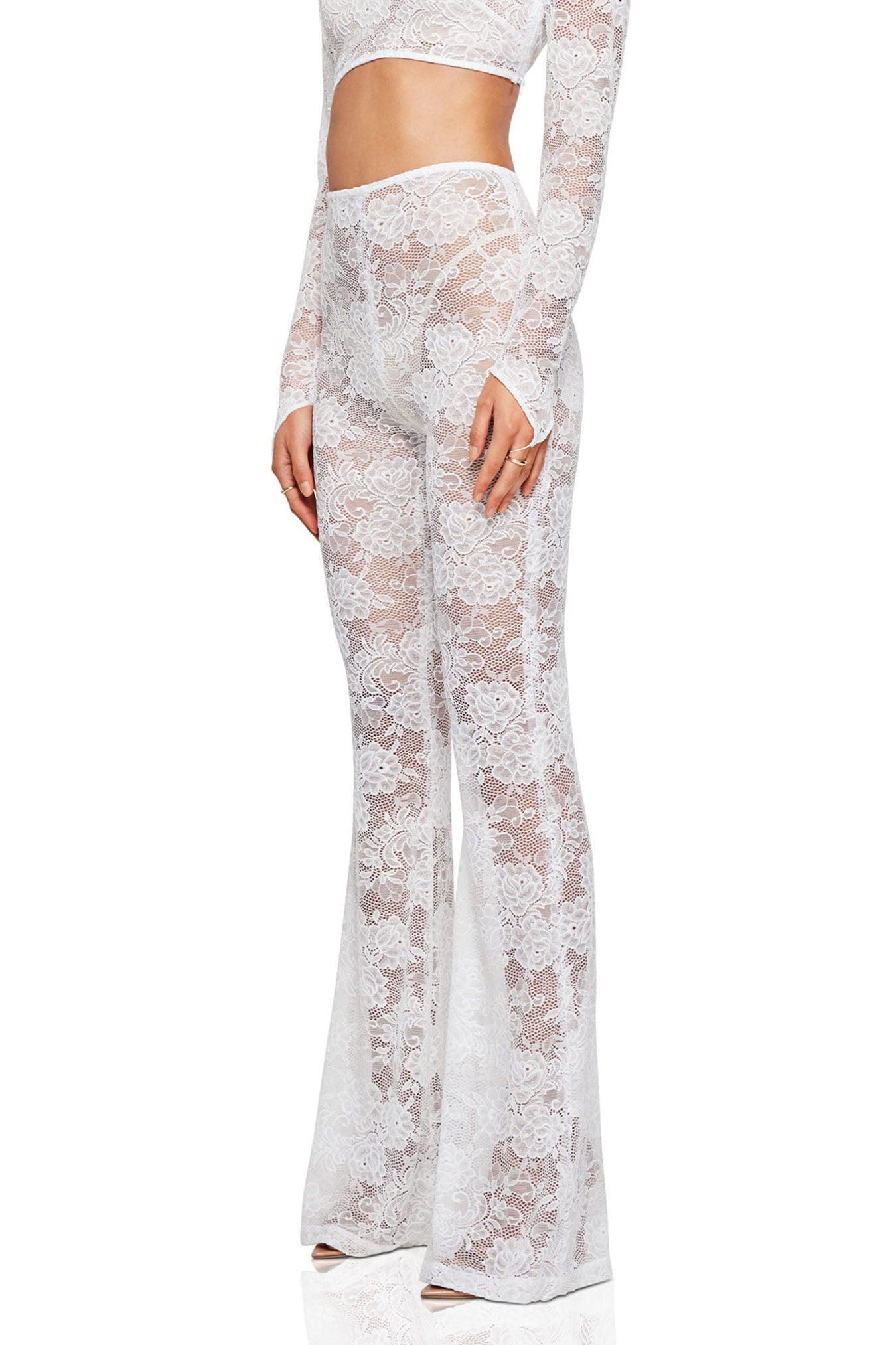 Nookie Heaven Pants - White - Image 4