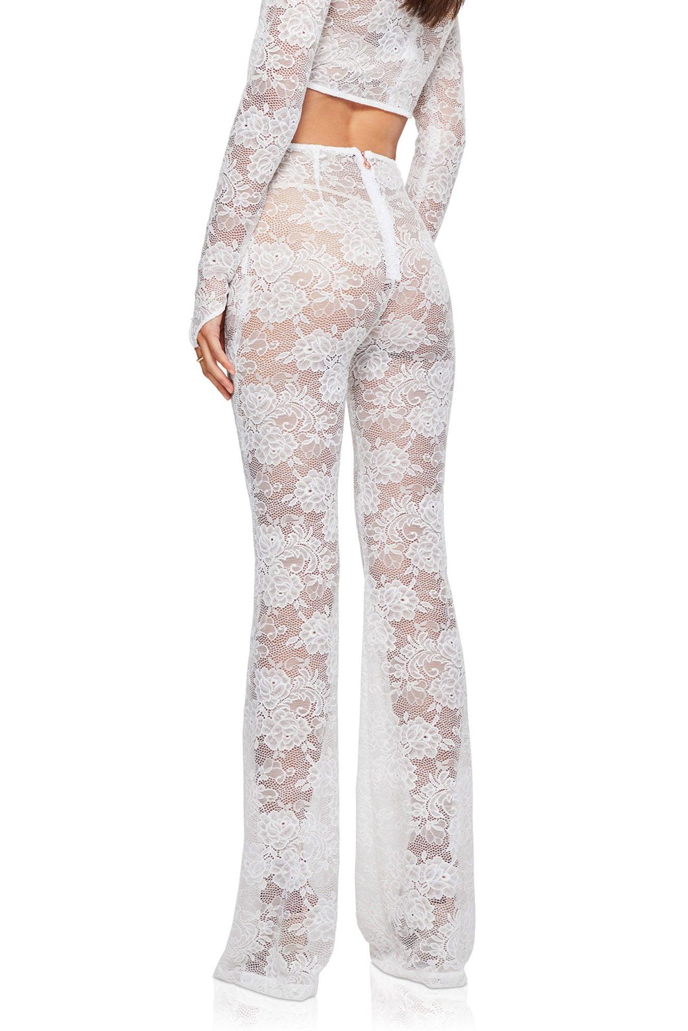 Nookie Heaven Pants - White - Image 5
