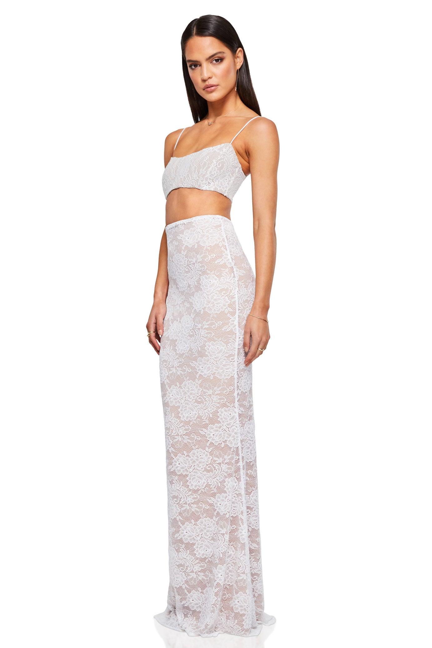 Nookie Heaven Skirt - White - Image 6