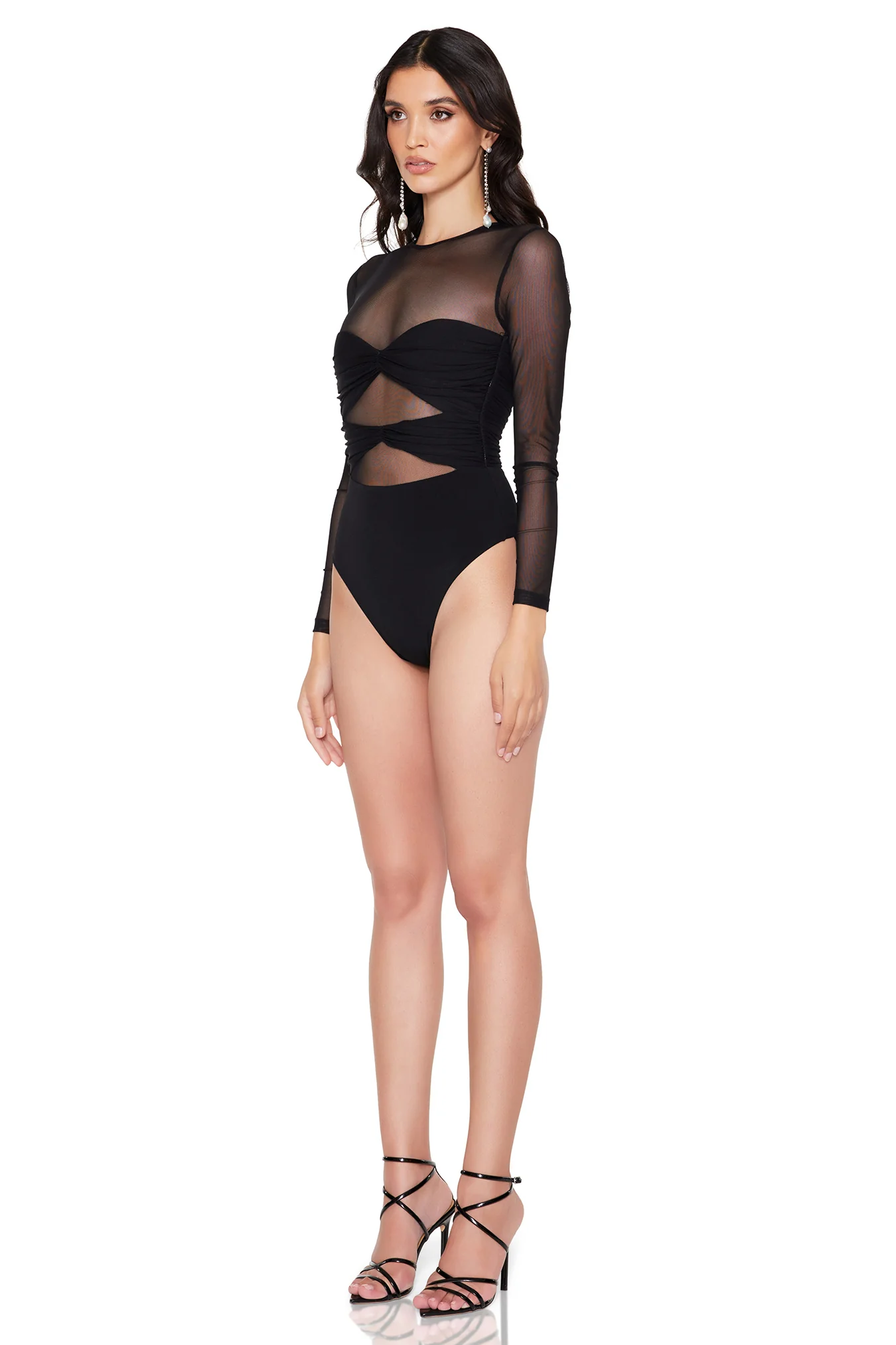 Nookie Intrigue Bodysuit - Black - Image 4
