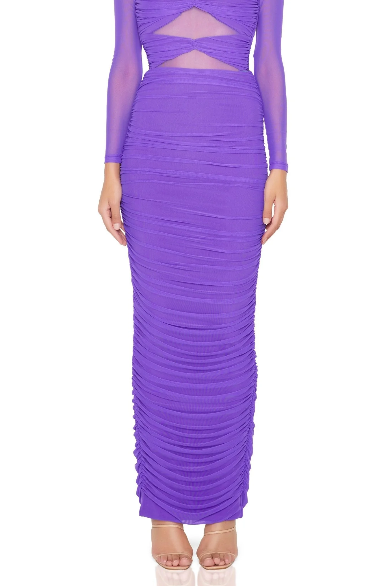 Nookie Intrigue Skirt - Purple - Image 3