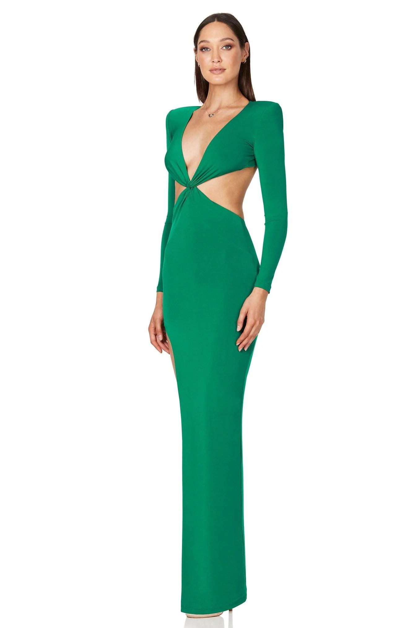 Nookie Jewel Gown - Emerald - Image 2