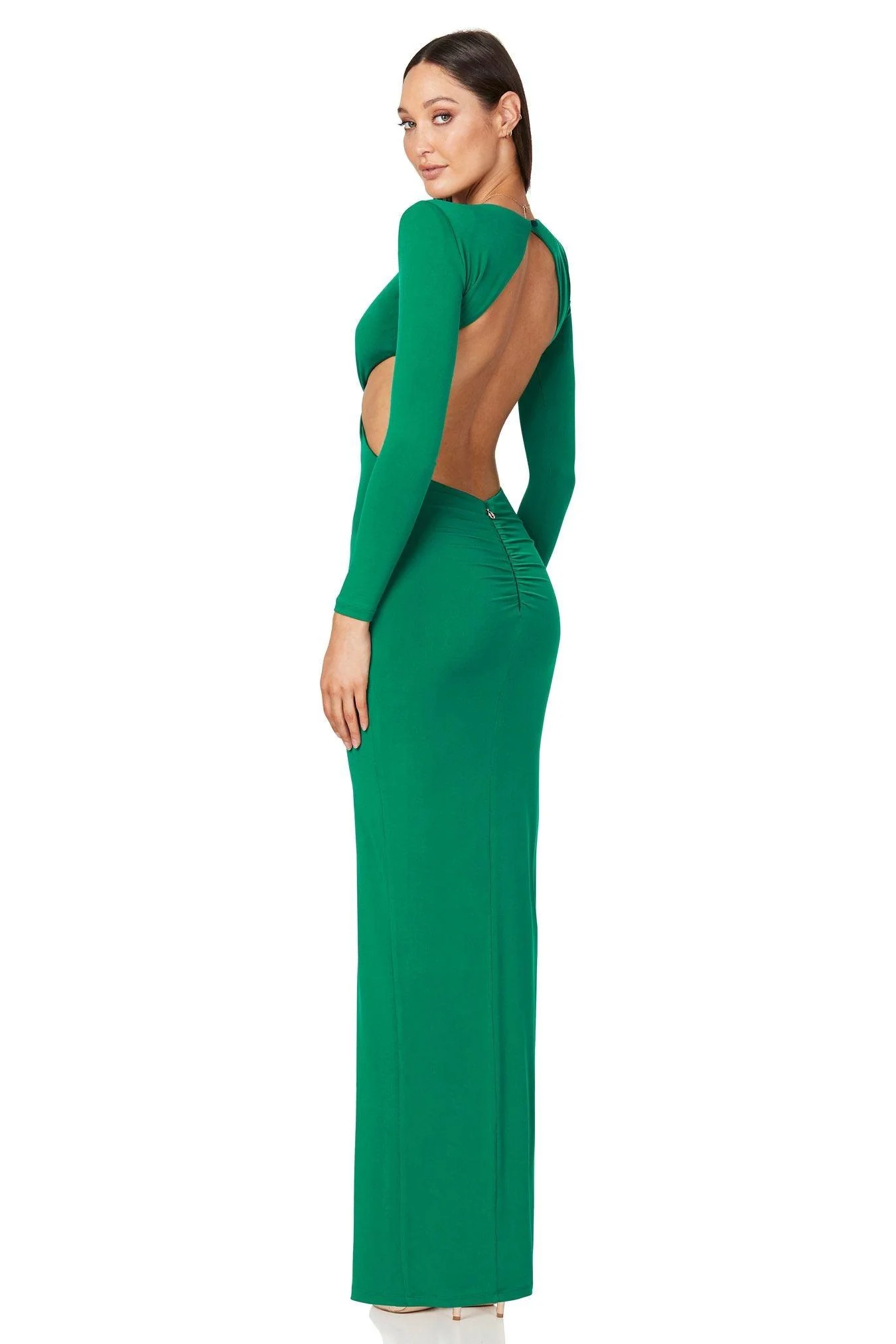 Nookie Jewel Gown - Emerald - Image 3