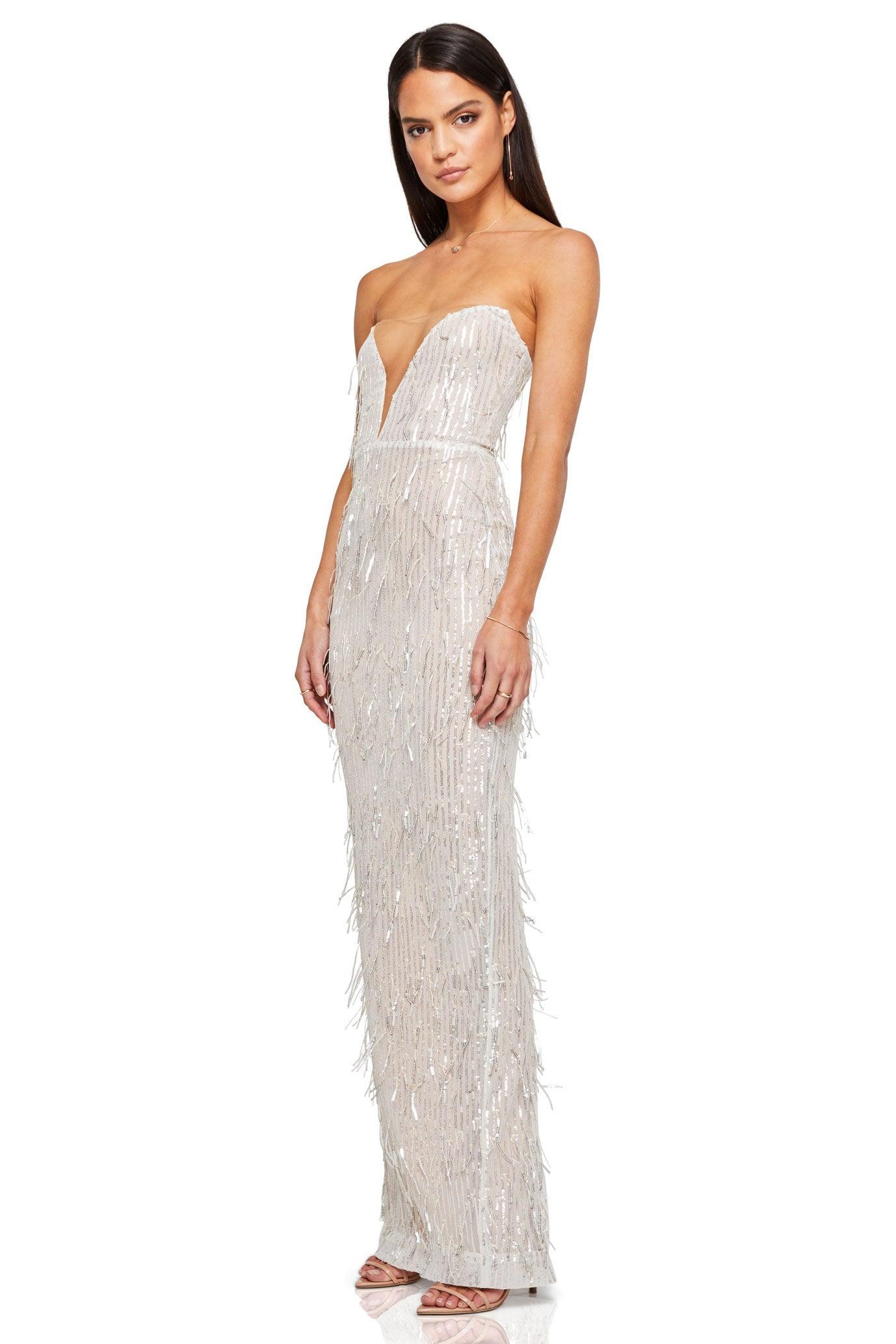 Nookie Karma Gown - Silver - Image 3