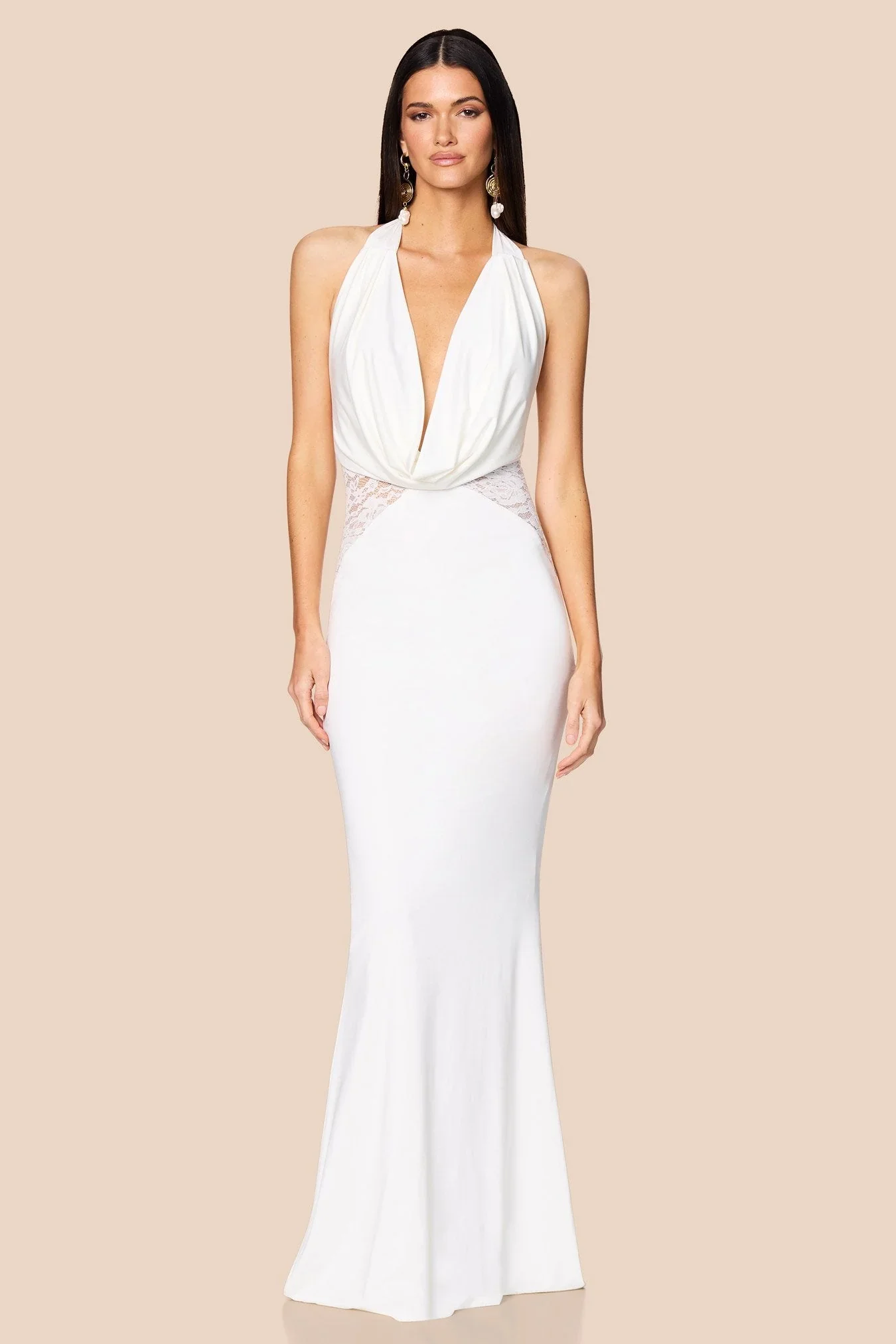 Nookie Lala Gown - White - Image 2