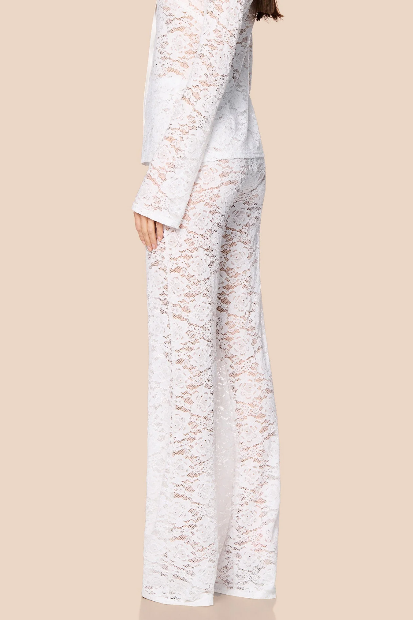 Nookie Lala Pants - White - Image 3
