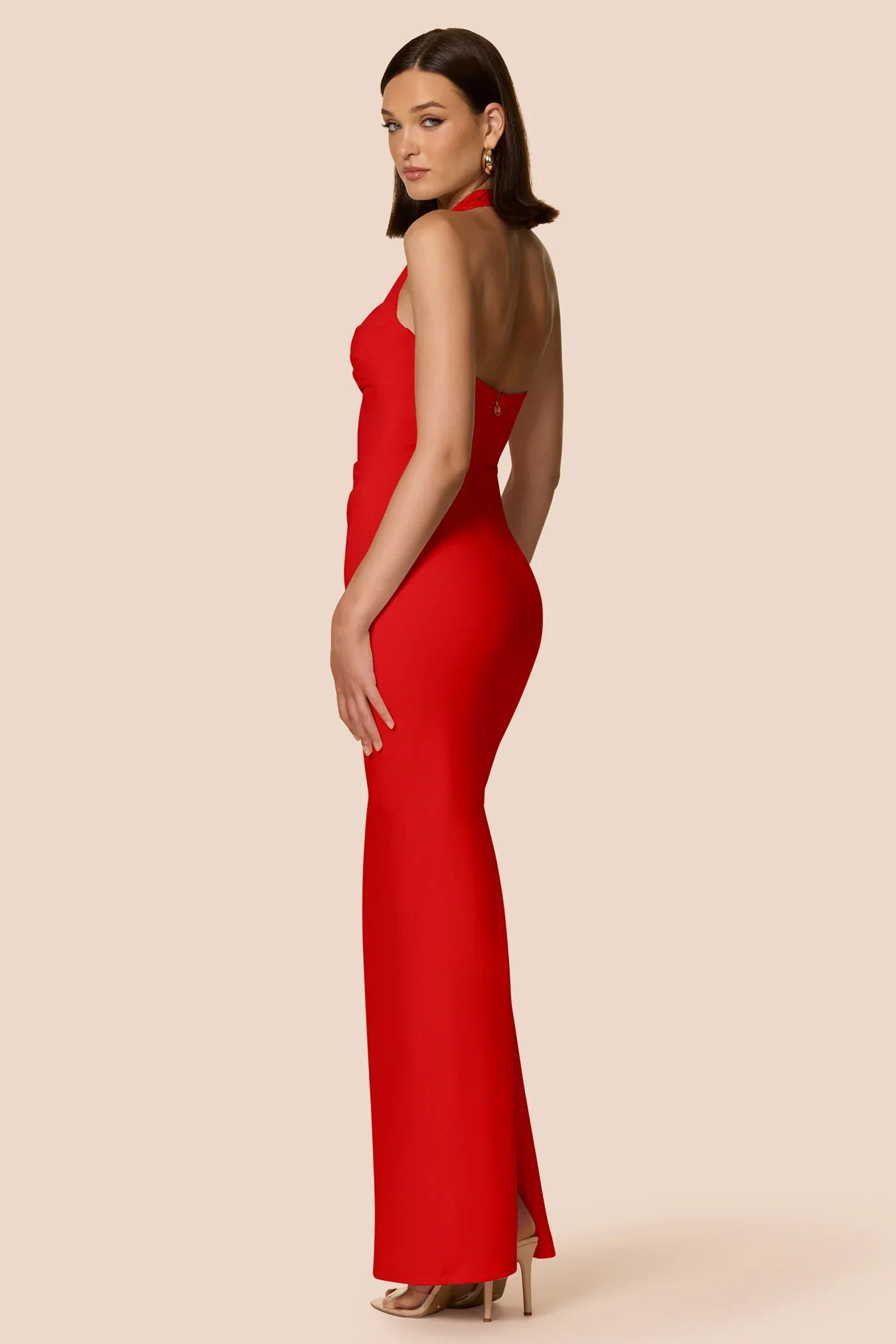 Nookie Lottie Gown - Cherry - Image 2