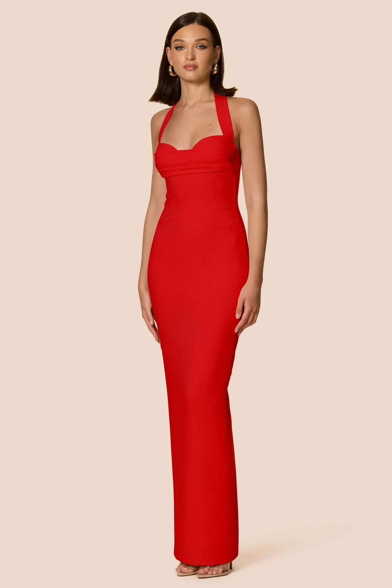 Nookie Lottie Gown - Cherry - Image 3