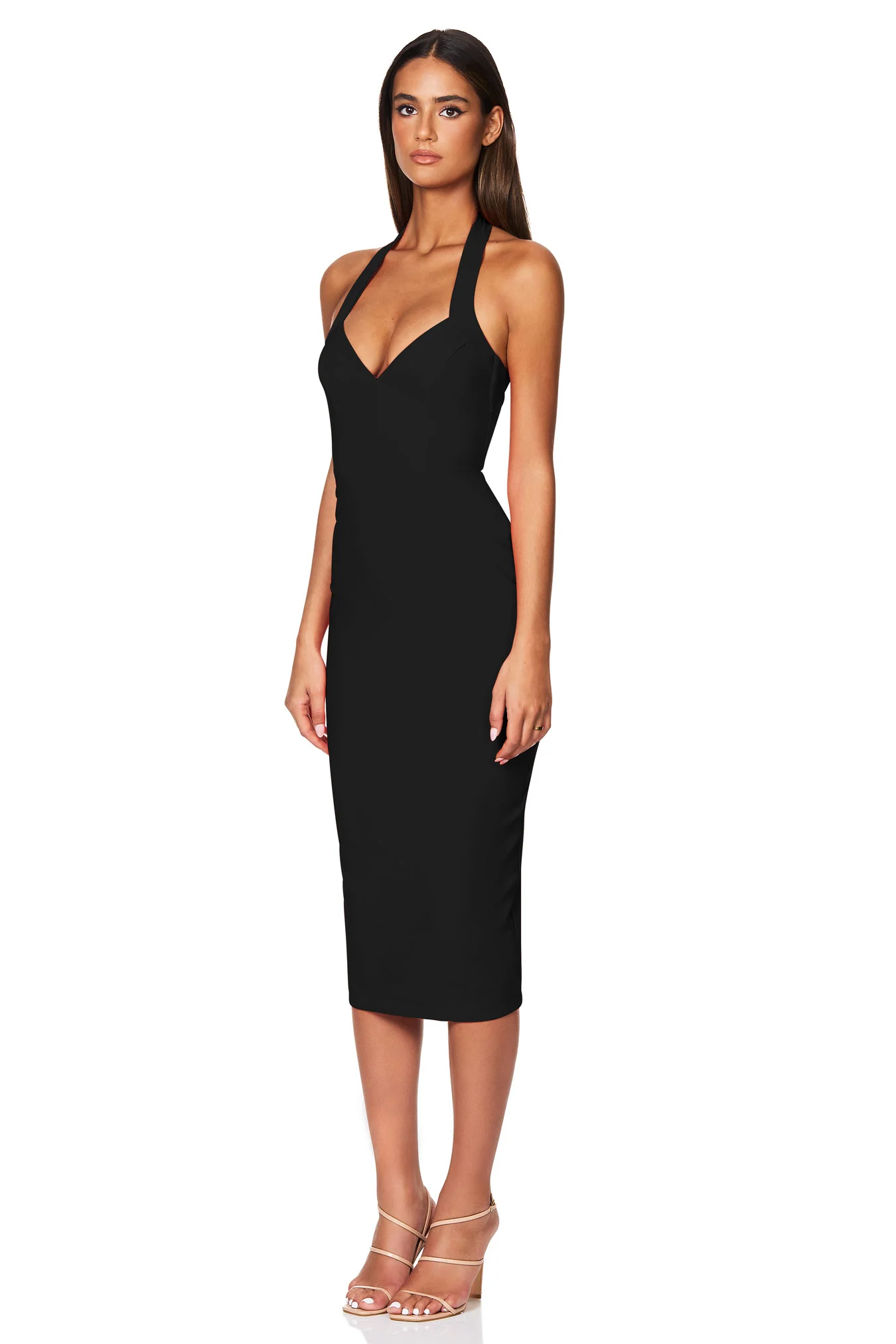Nookie Love Affair Midi Dress - Black - Image 3