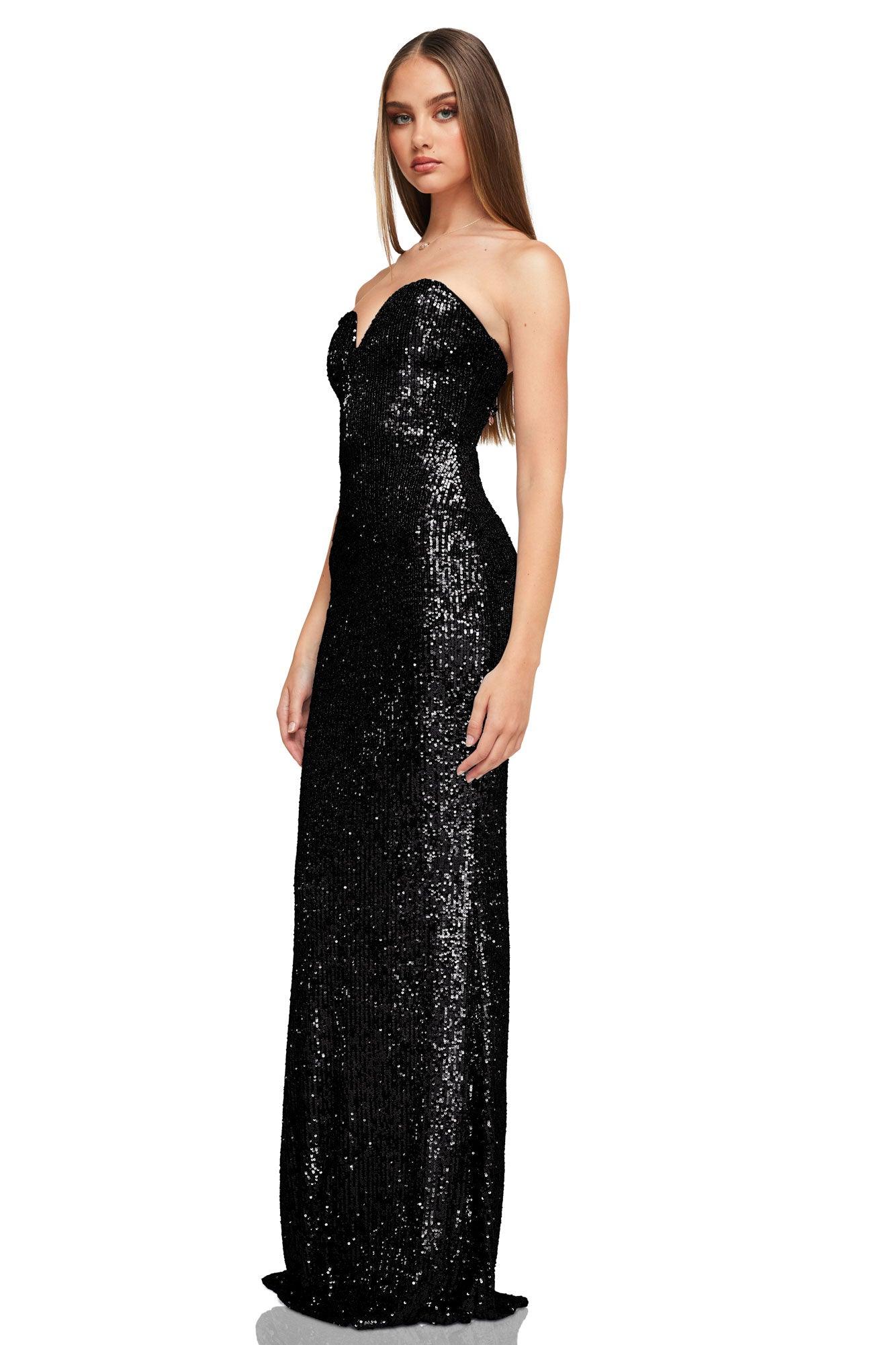 Nookie Lumiere Gown - Black - Image 4