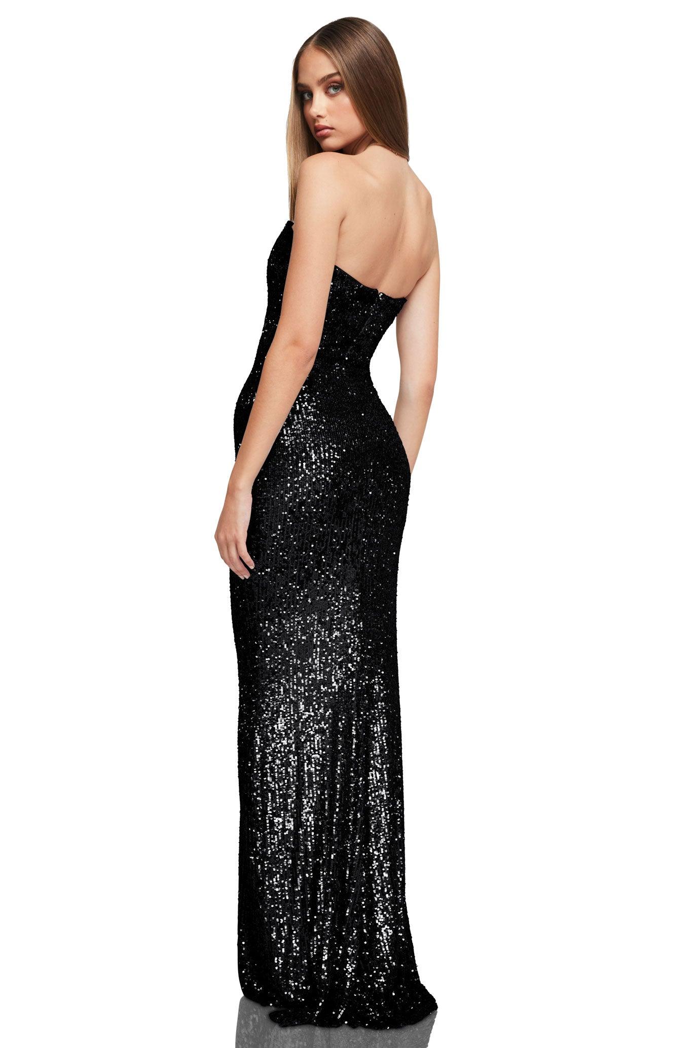 Nookie Lumiere Gown - Black - Image 5
